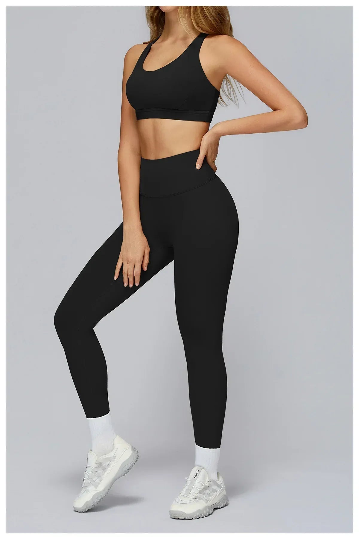 Cross-Back Push-Up Sports Bra - Breathable Tank Top