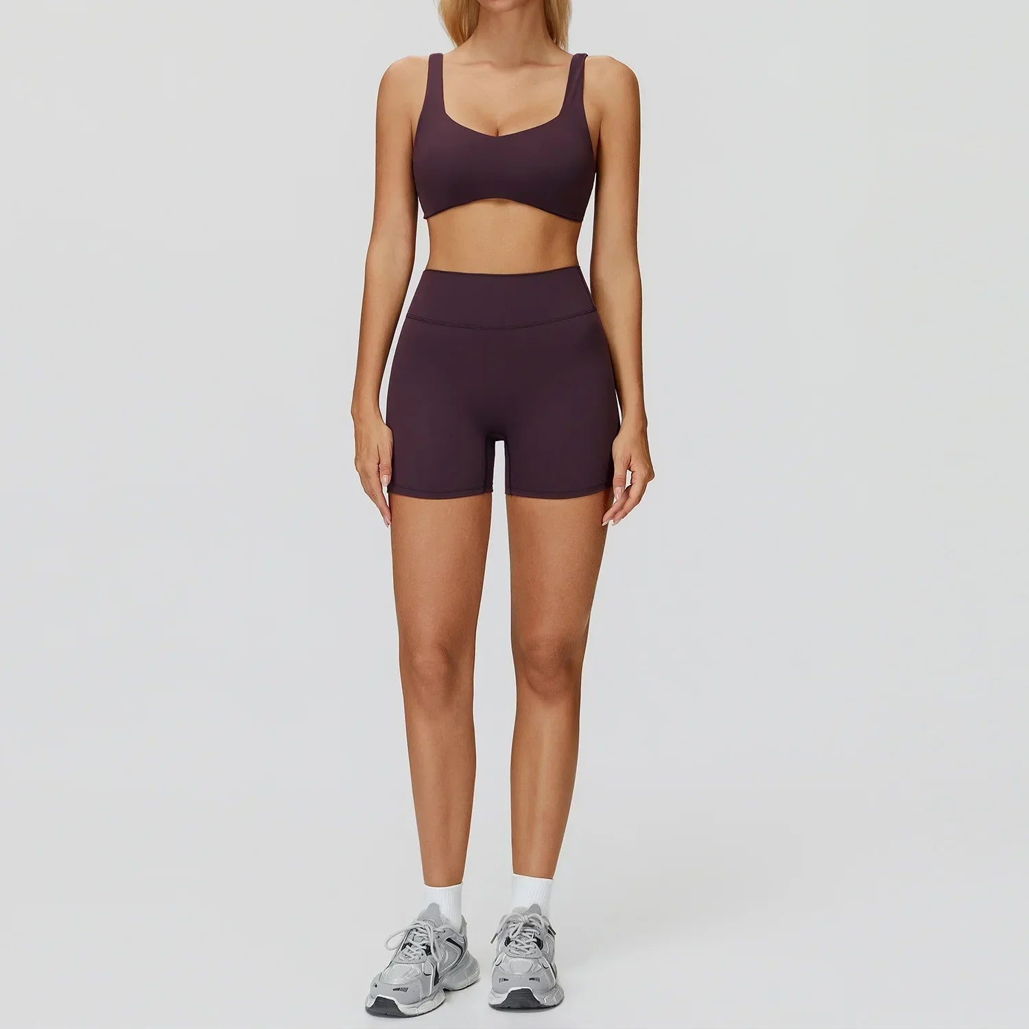 2-Piece Yoga Set - Women's Gym & Running Sportswear