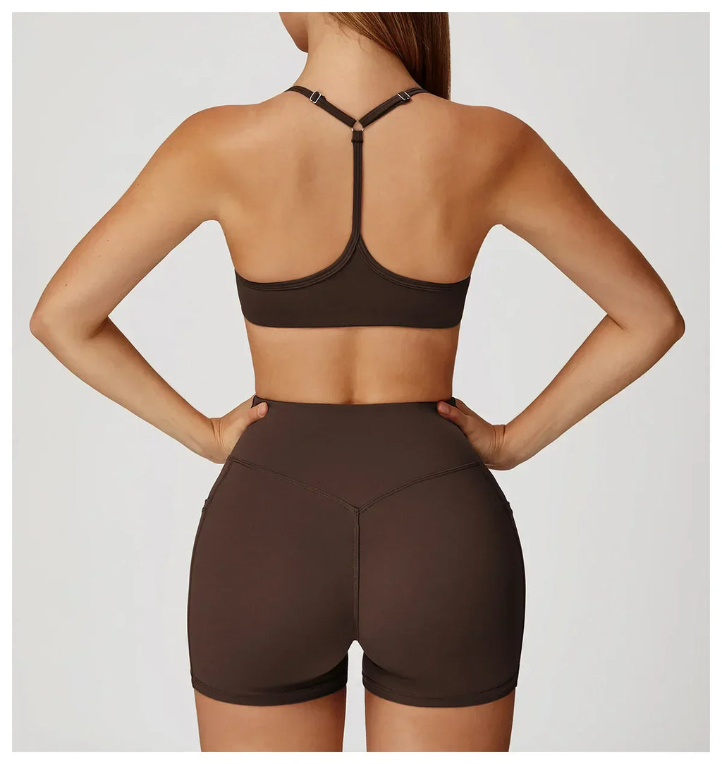 Padded Push-Up Sports Bra - Women's Running Vest