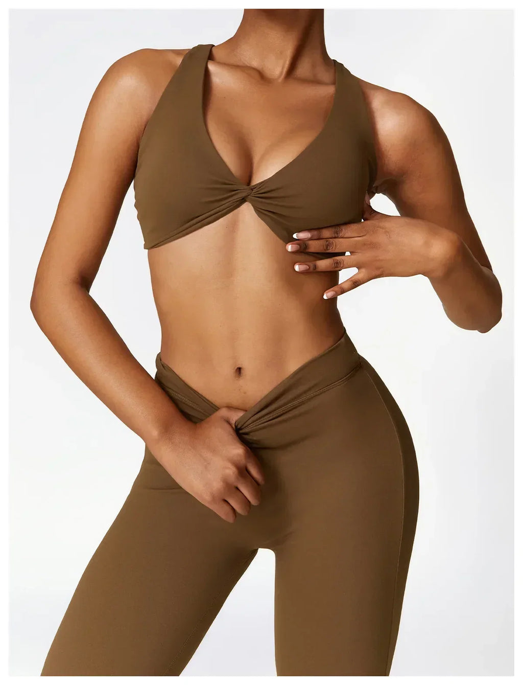 V-Hip Flare Yoga Pants - High-Waist Wide-Leg Leggings