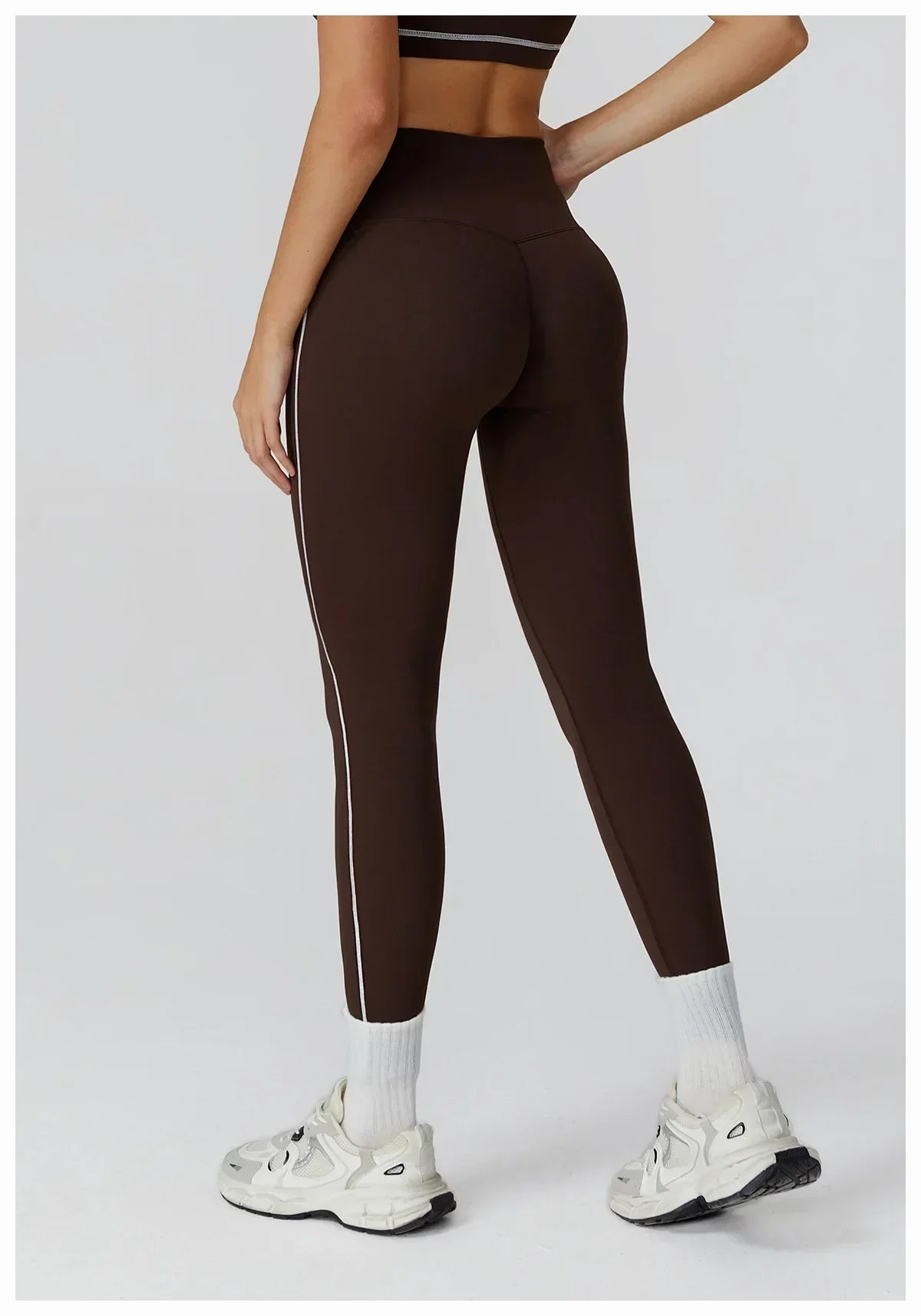 High-Waist Breathable Leggings - Women's Yoga & Running Tights