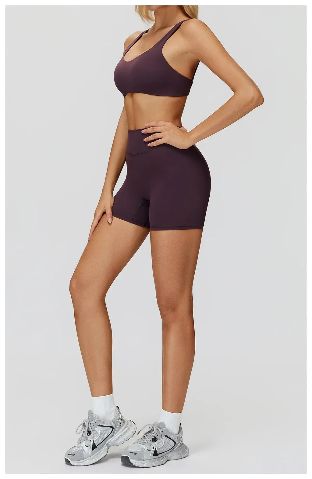 2-Piece Yoga Set - Women's Gym & Running Sportswear