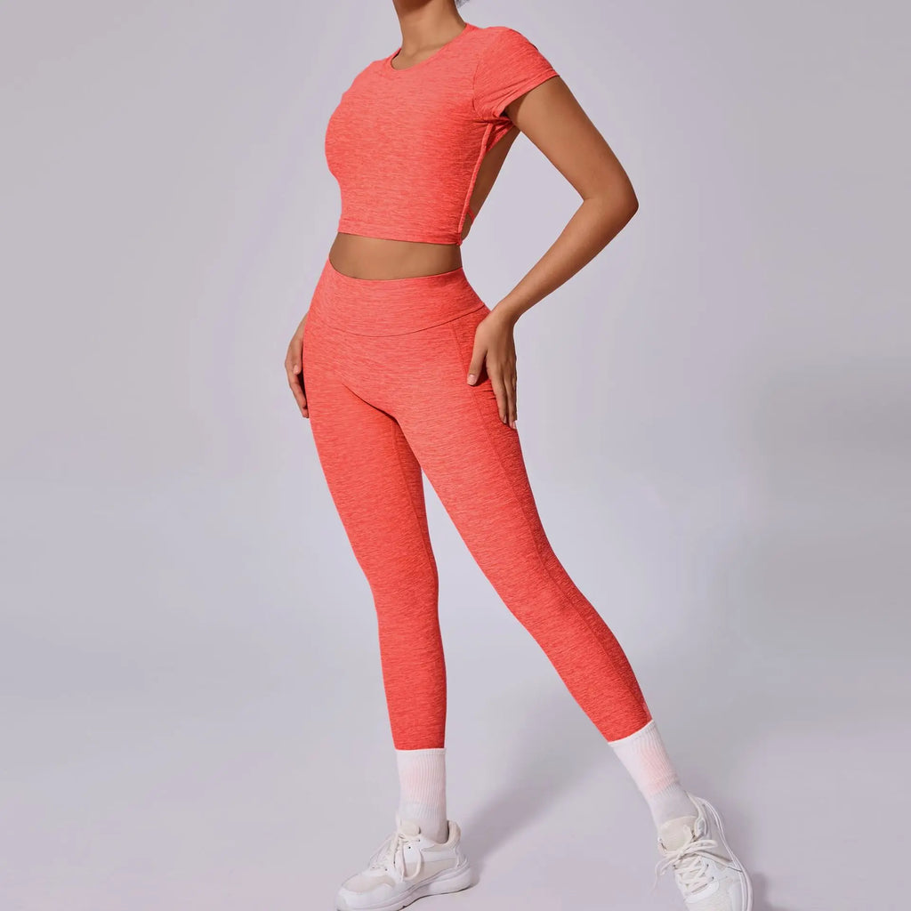 Breathable High-Waist Leggings - Women's Yoga & Running Tights