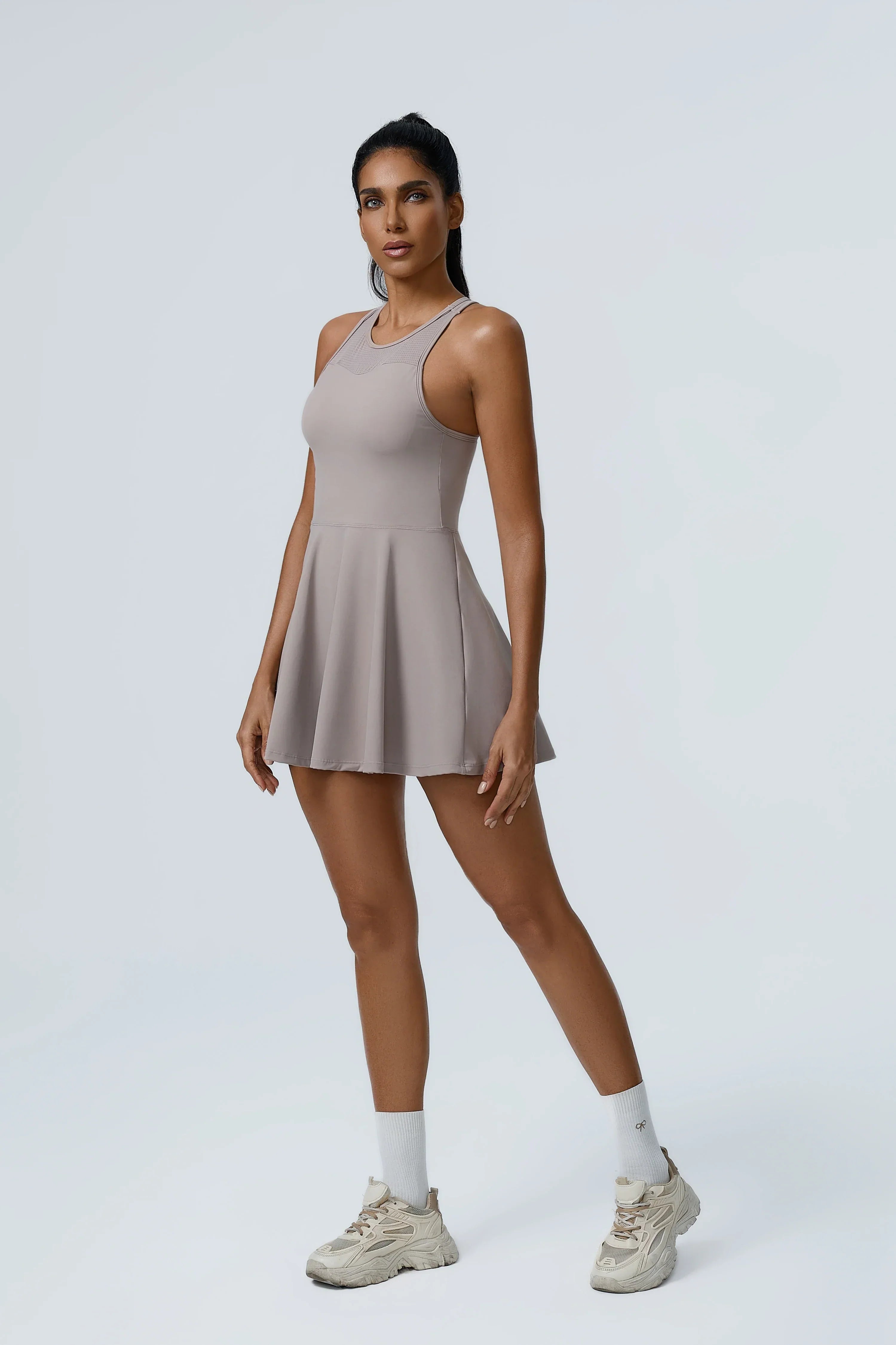 Breathable Push-Up Romper - Women's Yoga & Gym Bodysuit