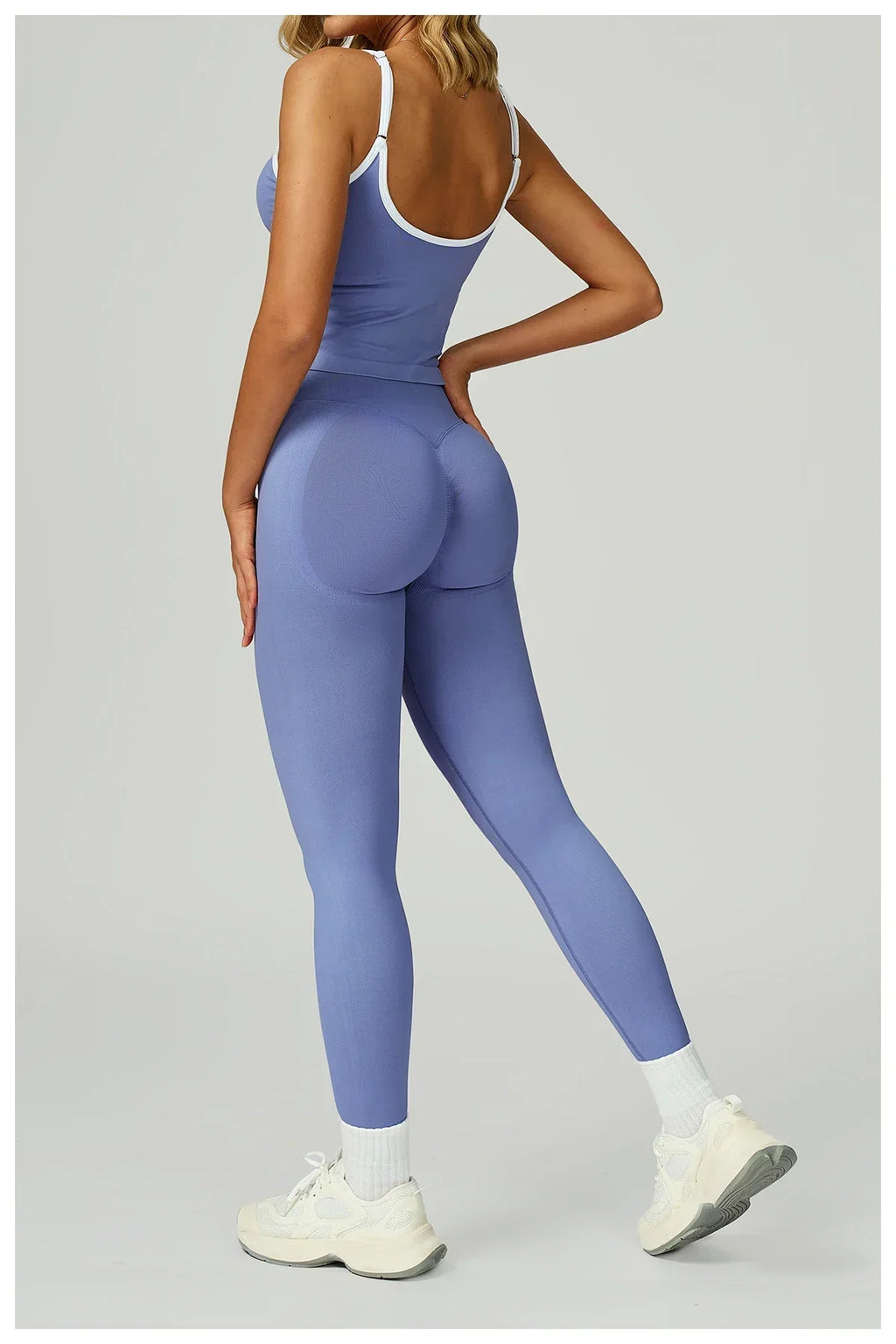 Seamless Padded Fitness Vest - Shockproof Pilates Bra