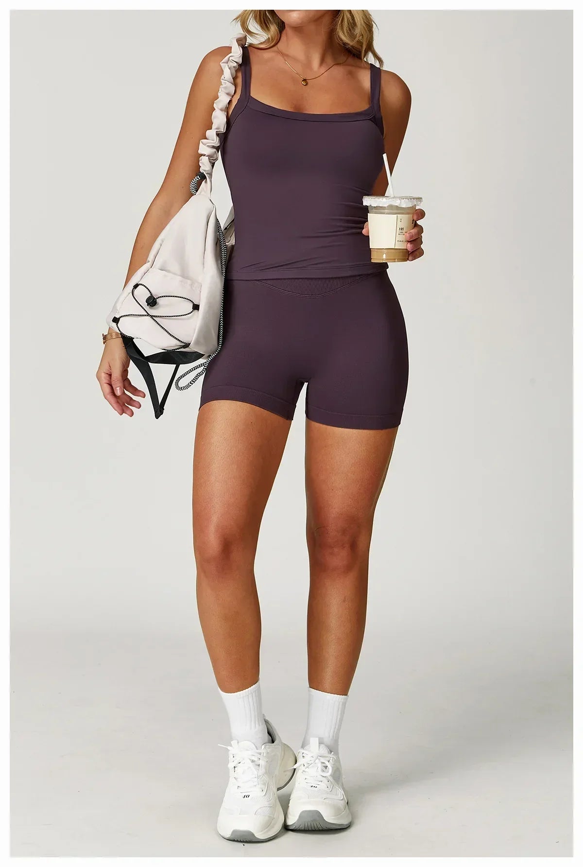 High-Impact Shockproof Sports Bra - Push-Up Crop Top