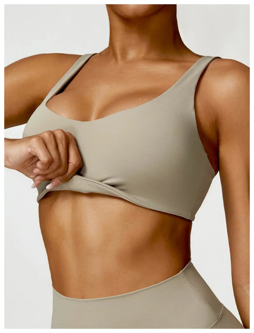 2-Piece Legging & Long Sleeve Set - Women's Yoga Tracksuit