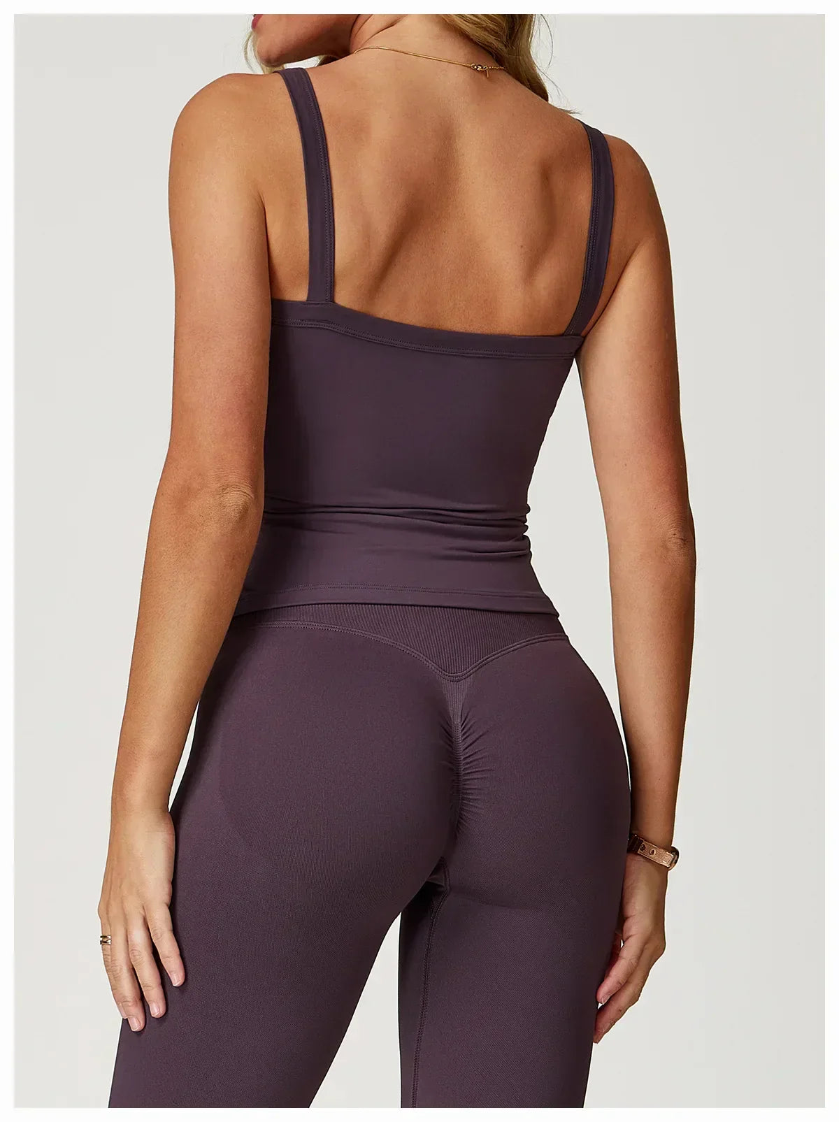 High-Impact Shockproof Sports Bra - Push-Up Crop Top
