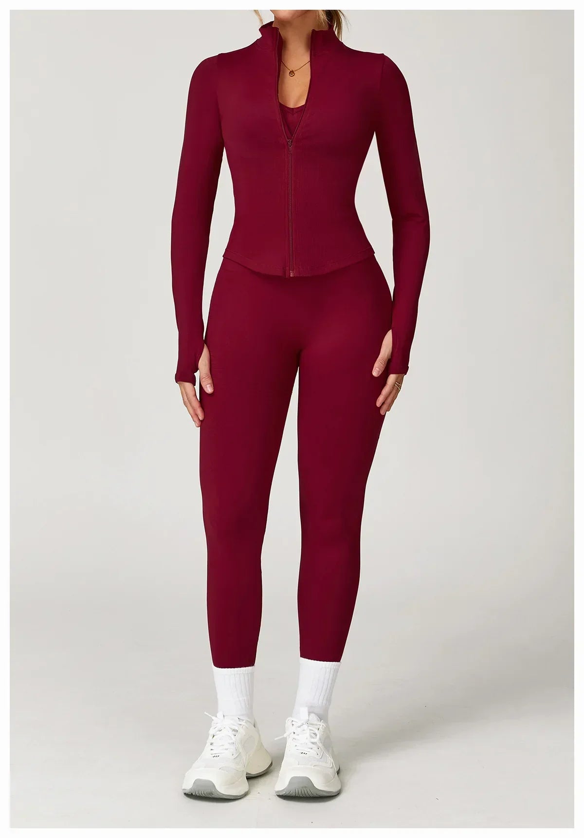High-Waist Push-Up Leggings - Breathable Yoga & Running Tights