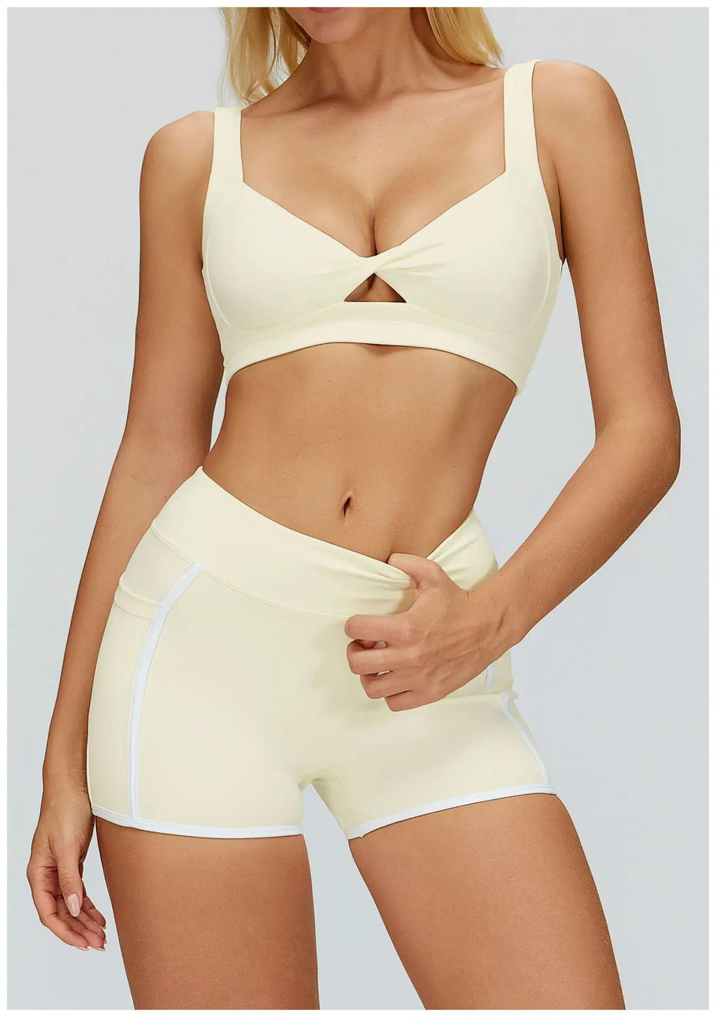 Backless Push-Up Sports Bra - Women's Athletic Crop Top