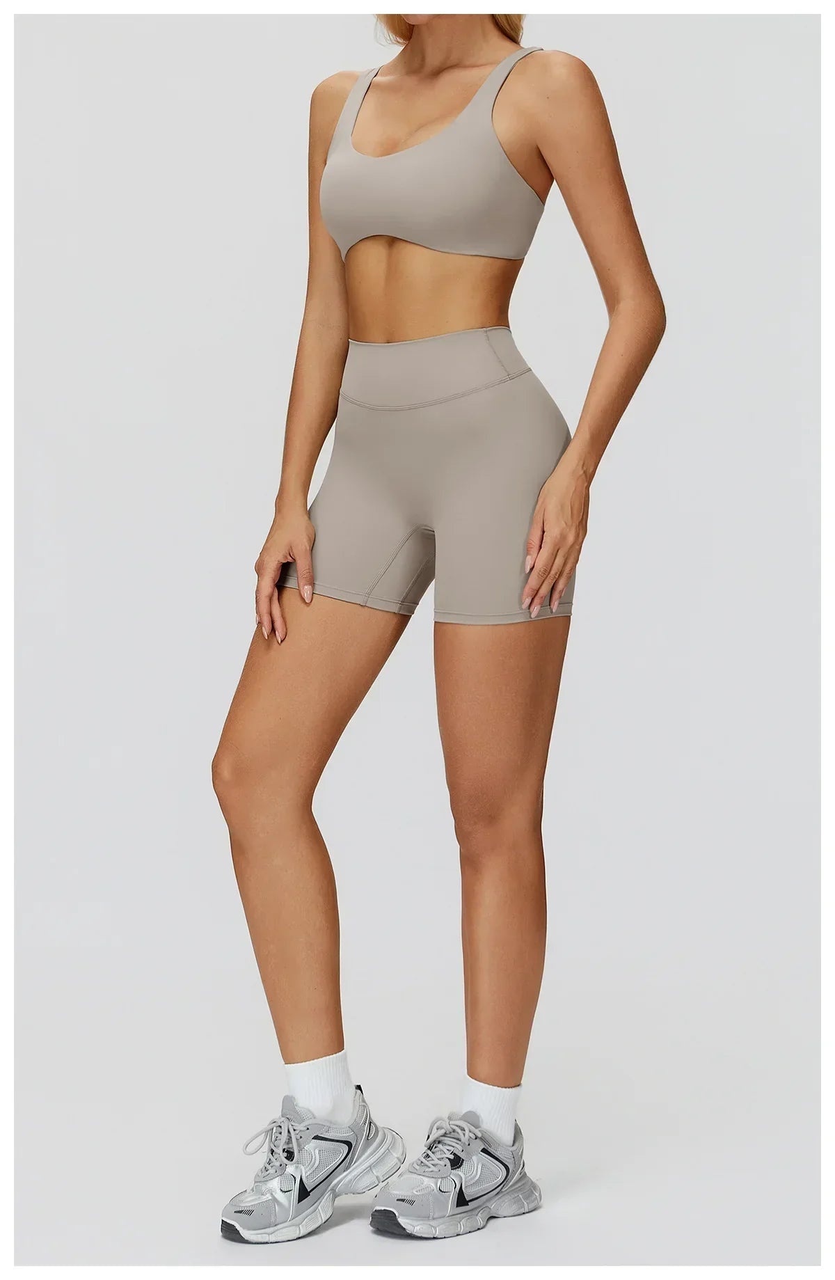 2-Piece Yoga Set - Women's Gym & Running Sportswear