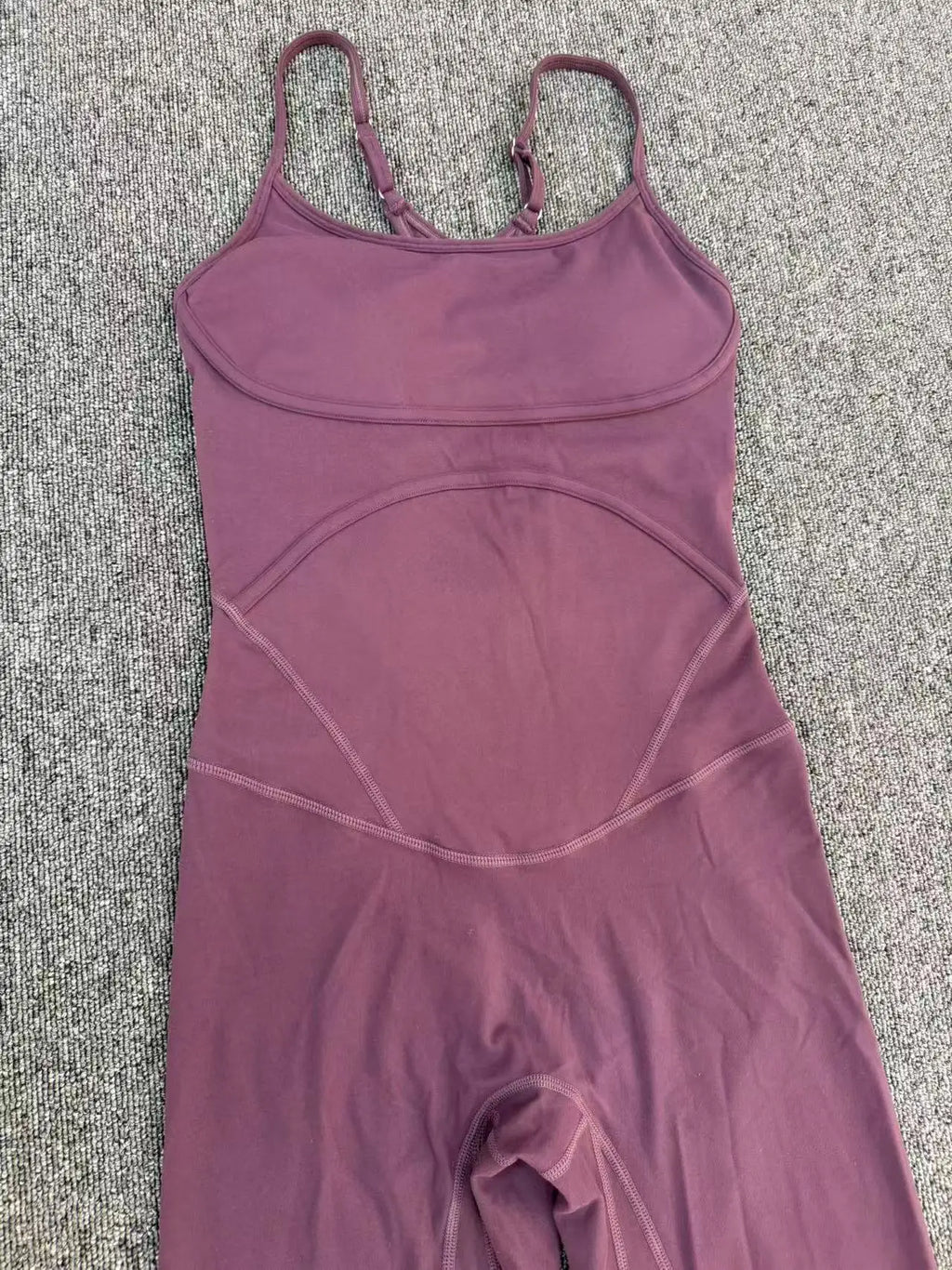 Scrunch Backless Romper - Women's One-Piece Yoga Jumpsuit