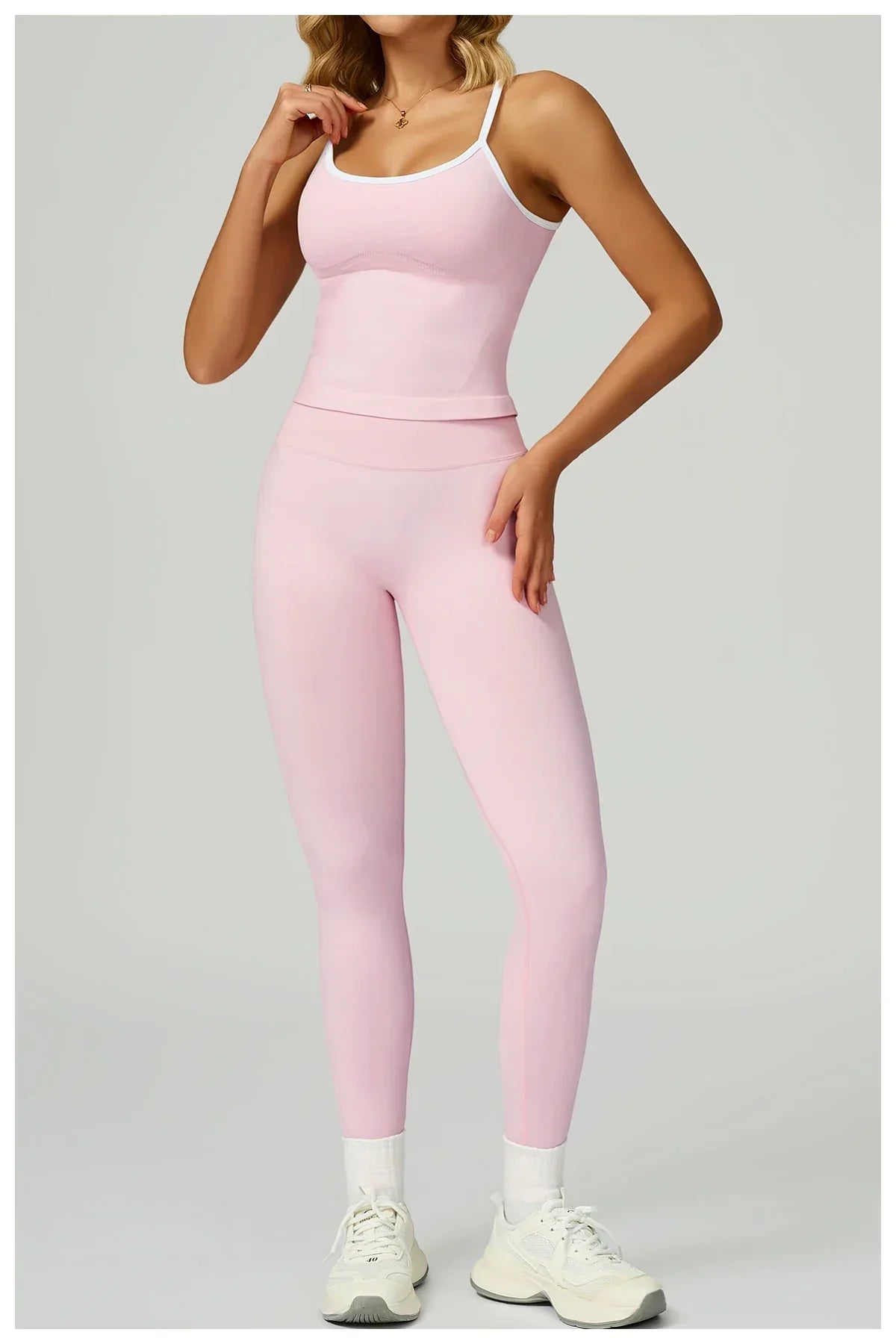Seamless Padded Fitness Vest - Shockproof Pilates Bra