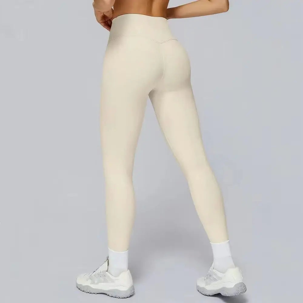 Push-Up High-Waist Leggings - Breathable Yoga & Cycling Tights