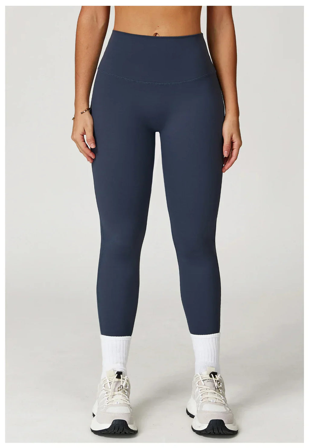 High-Waist Yoga Leggings - Breathable Running Tights