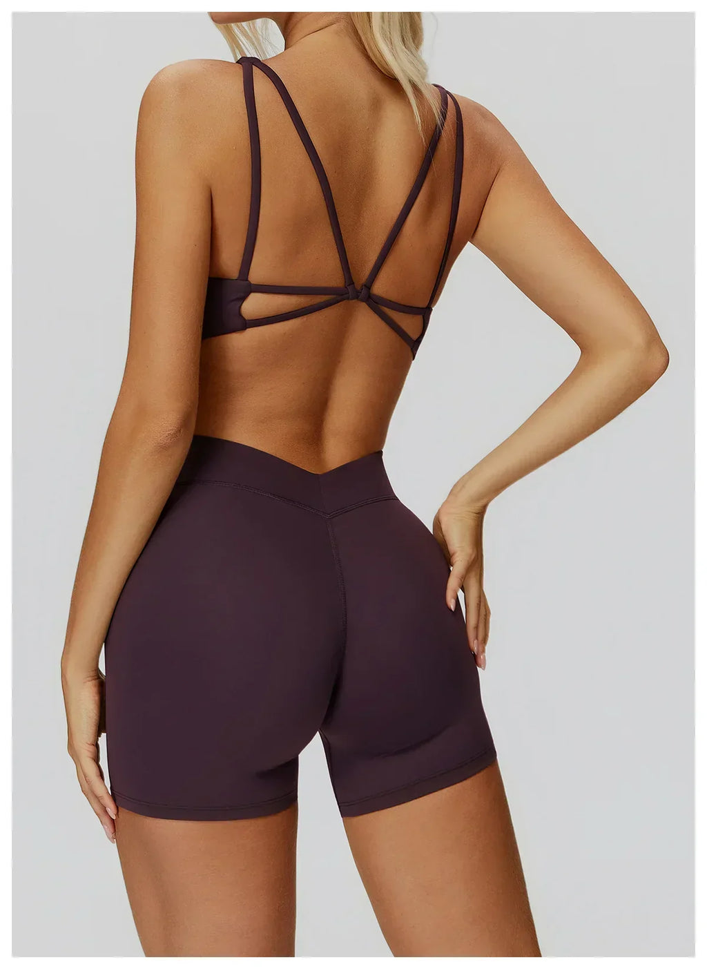 Backless Sports Bra - Women's Yoga & Gym Bra