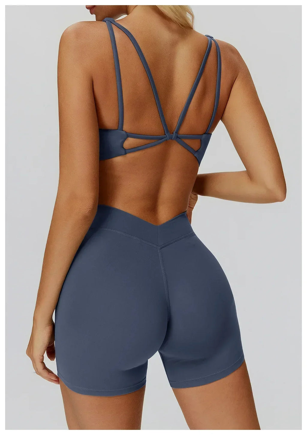 Backless Sports Bra - Women's Yoga & Gym Bra