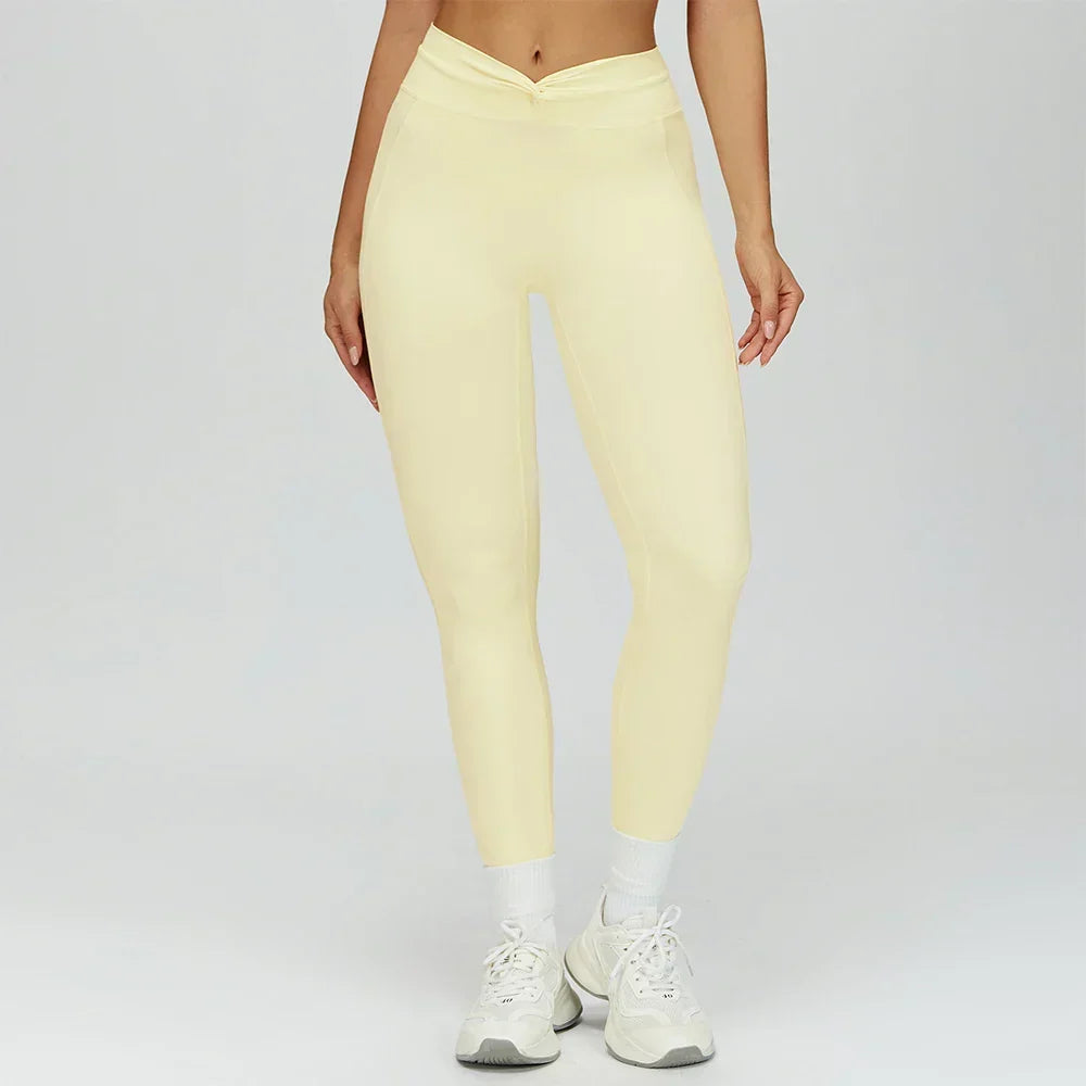 Butt-Lift High-Waist Leggings - Curve-Enhancing Yoga Tights