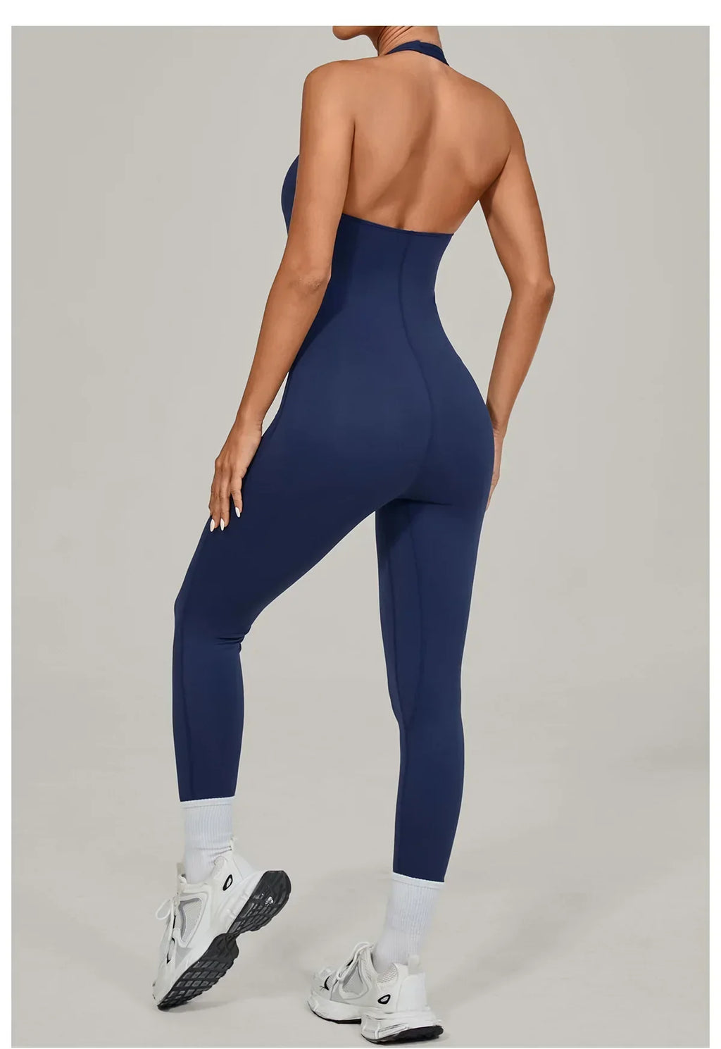 Push-Up Yoga Overalls - Women's Fitness Jumpsuit Set