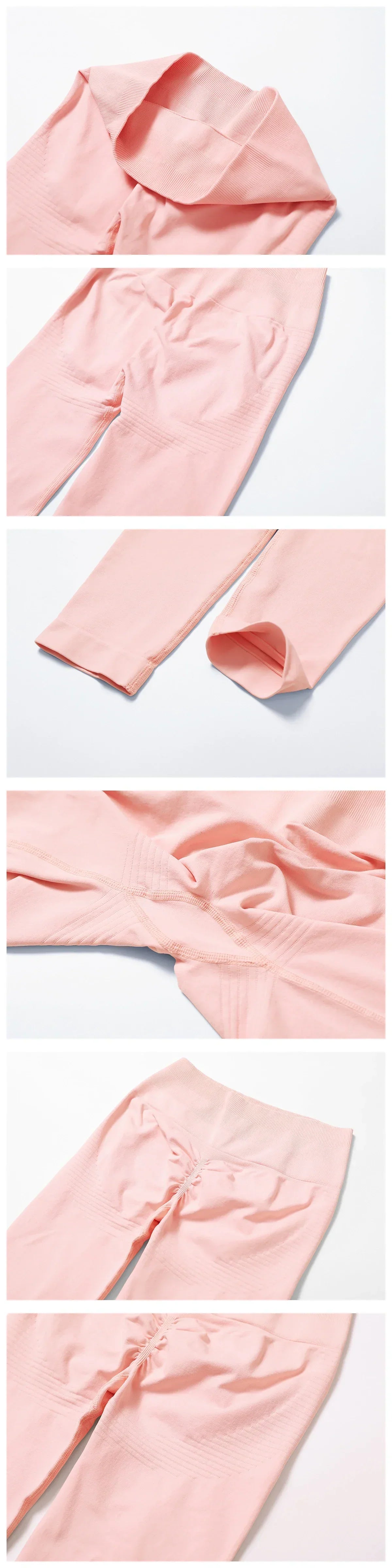 High-Waist Push-Up Leggings - Breathable Yoga & Running Tights