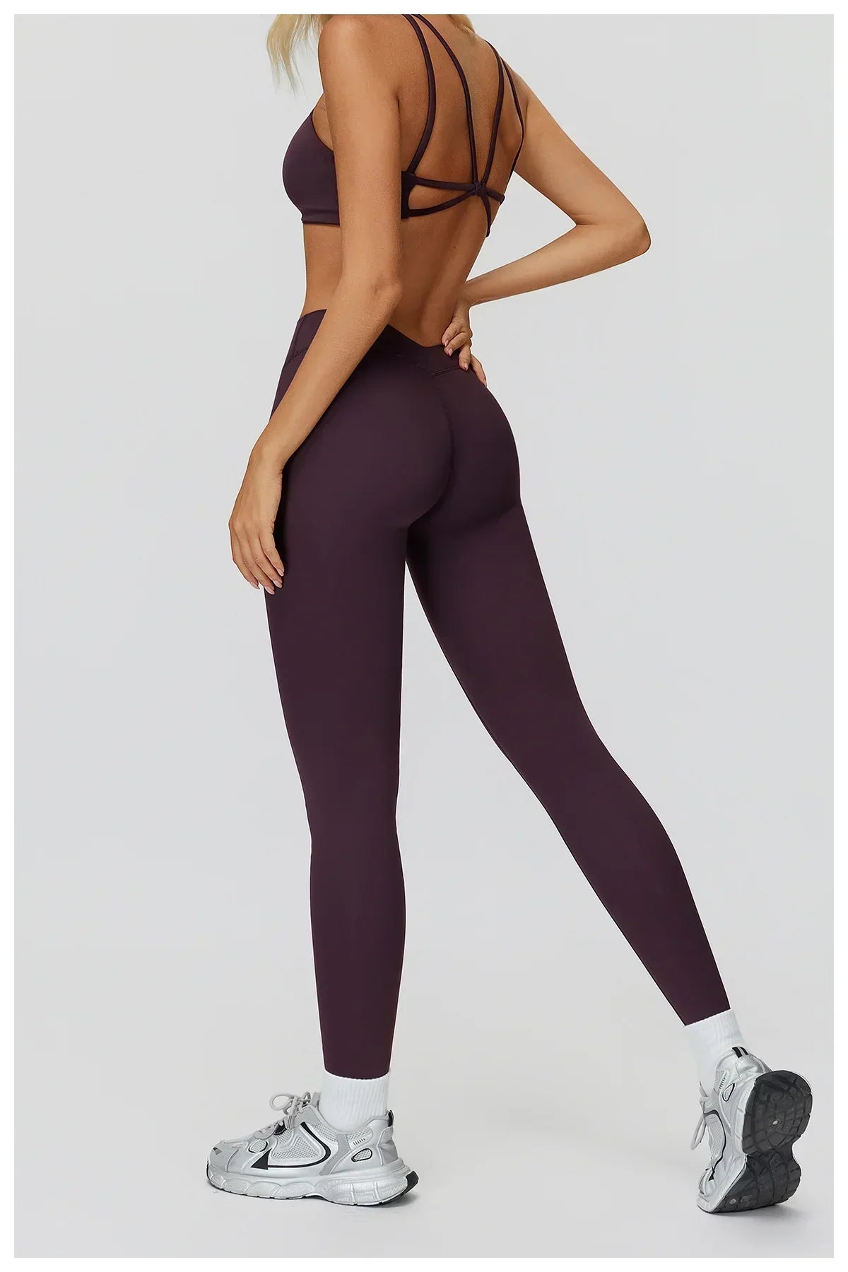 2-Piece Yoga Set - Women's Gym & Running Sportswear
