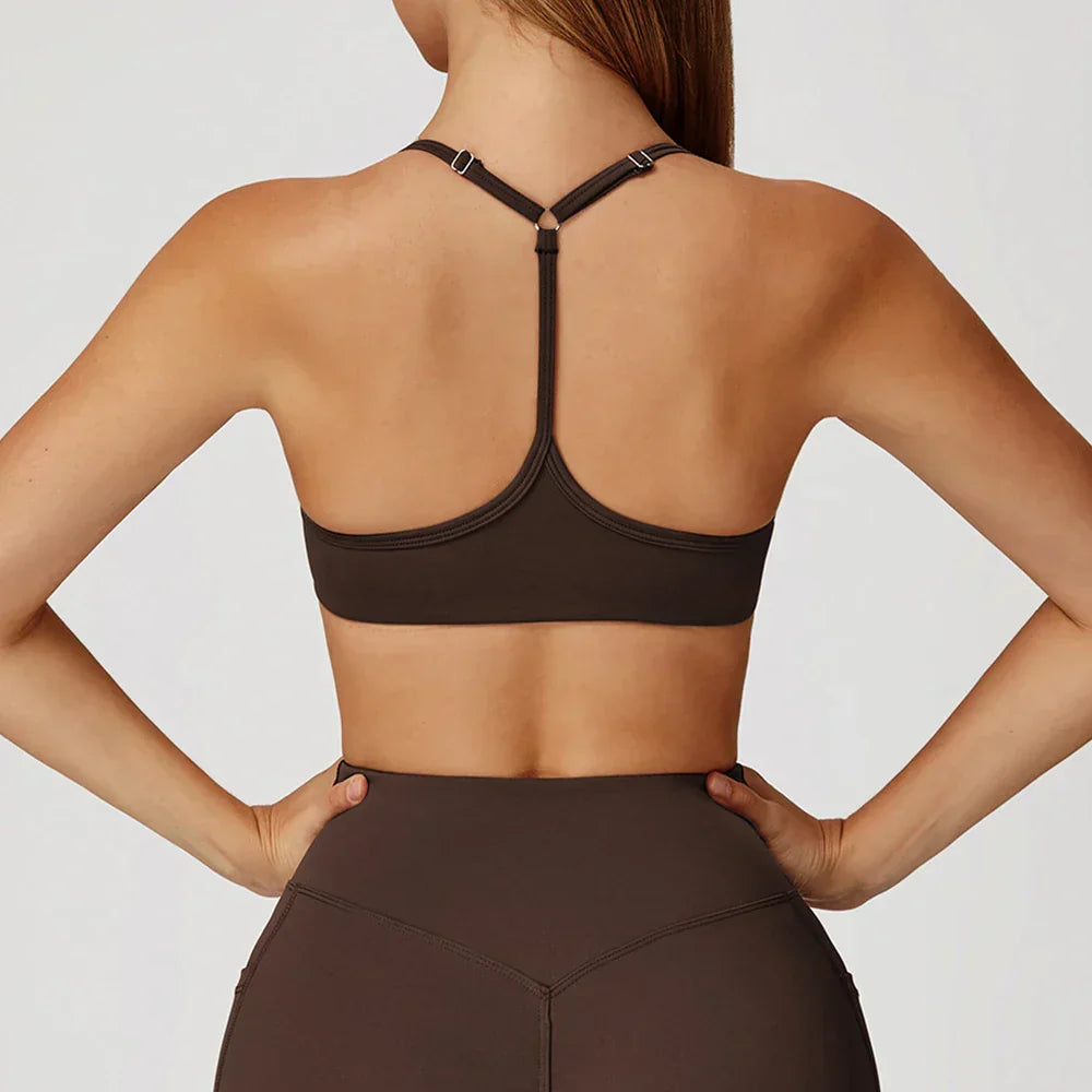 Padded Push-Up Sports Bra - Women's Running Vest
