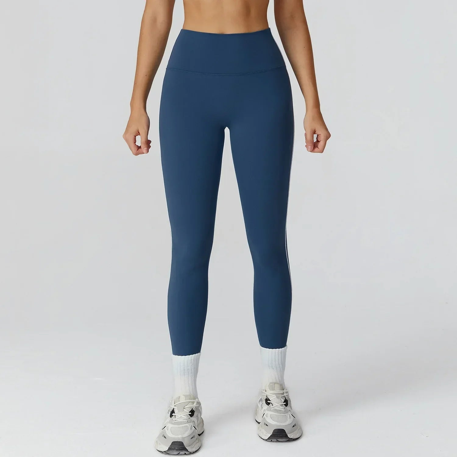 High-Waist Breathable Leggings - Women's Yoga & Running Tights