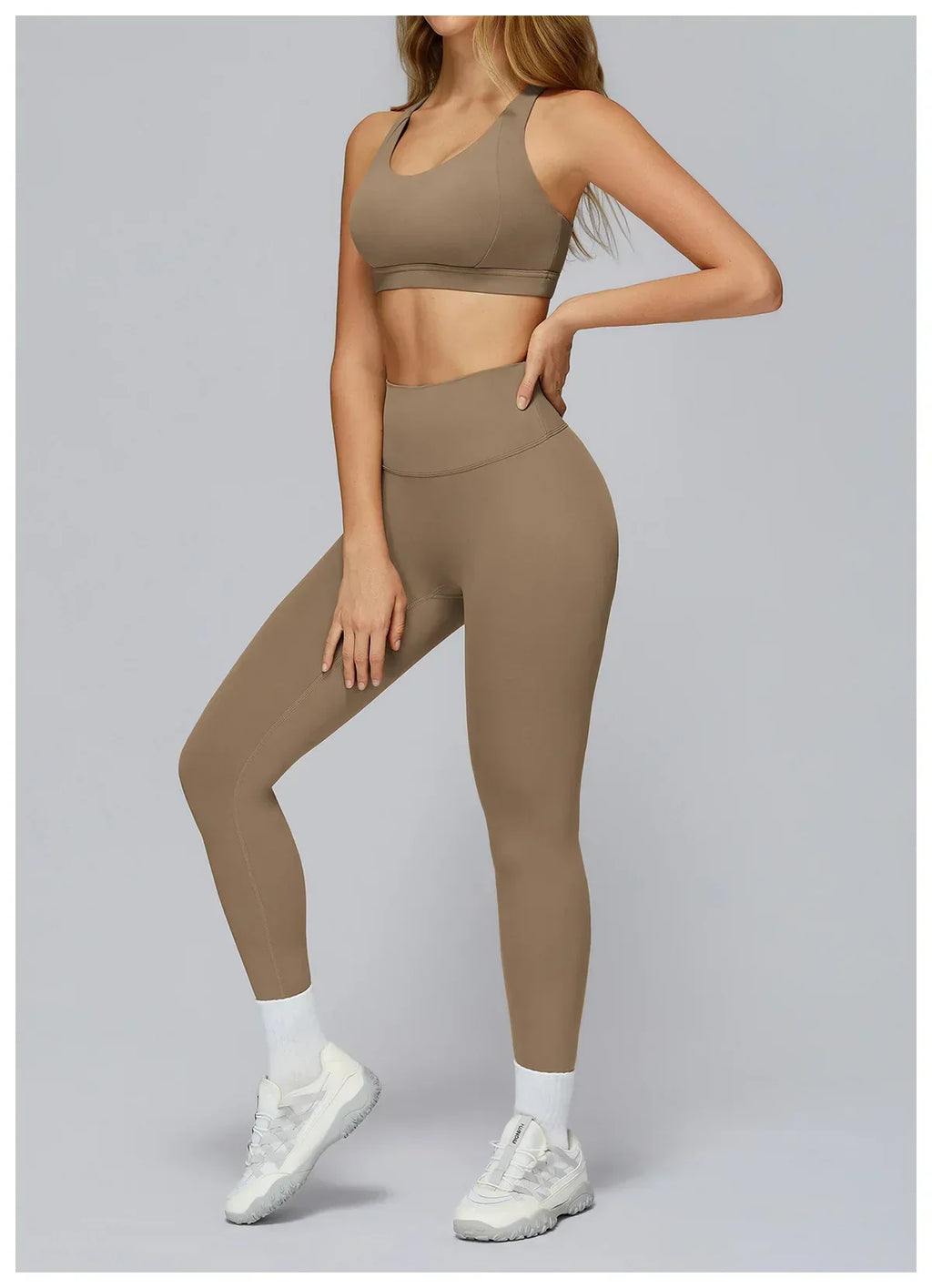 Cross-Back Push-Up Sports Bra - Breathable Tank Top