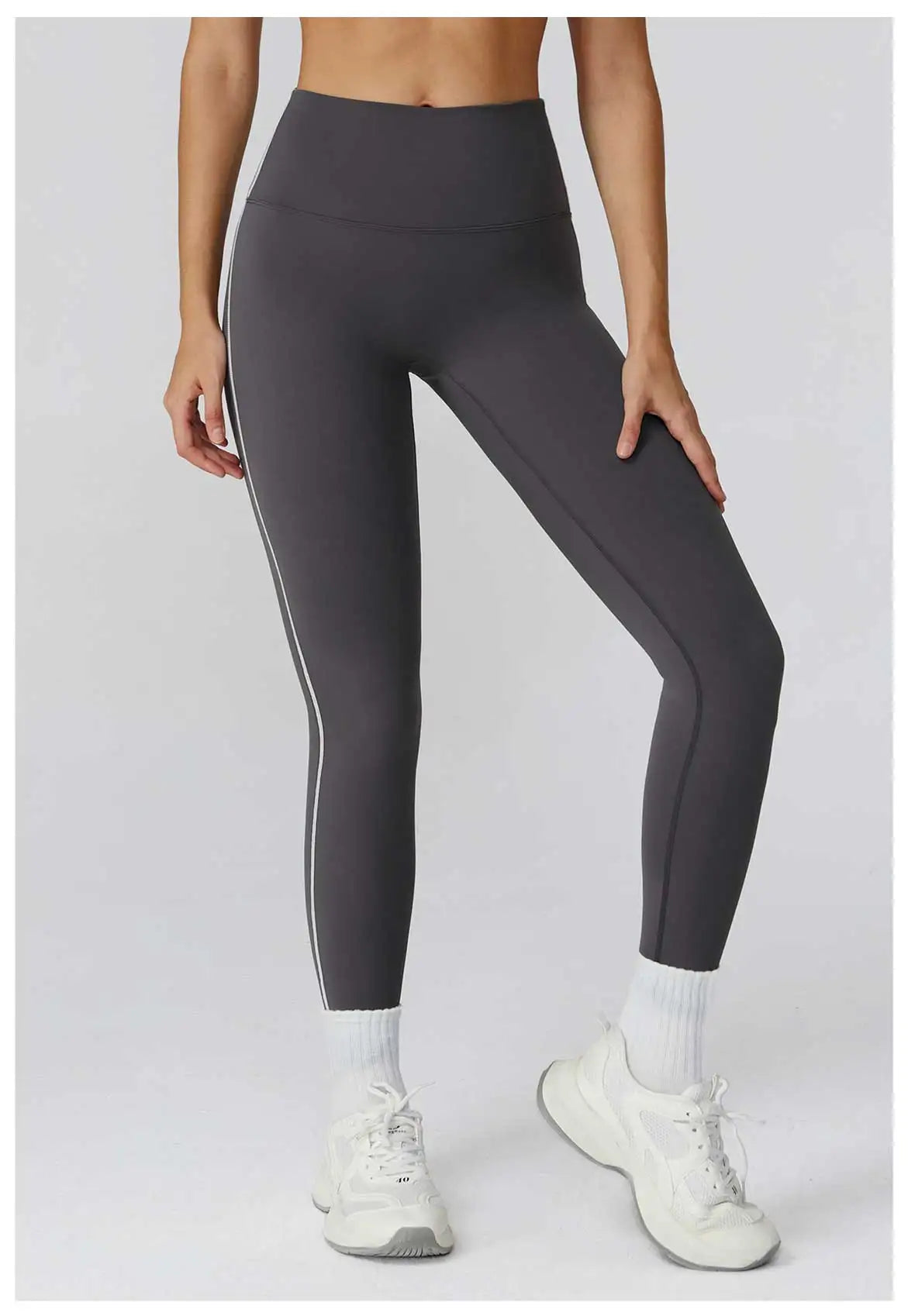 High-Waist Breathable Leggings - Women's Yoga & Running Tights