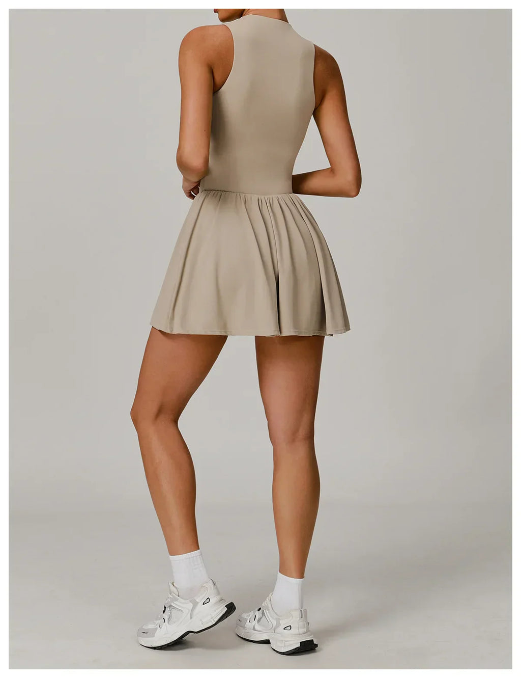 One-Piece Short Romper - Women's Yoga & Gym Jumpsuit