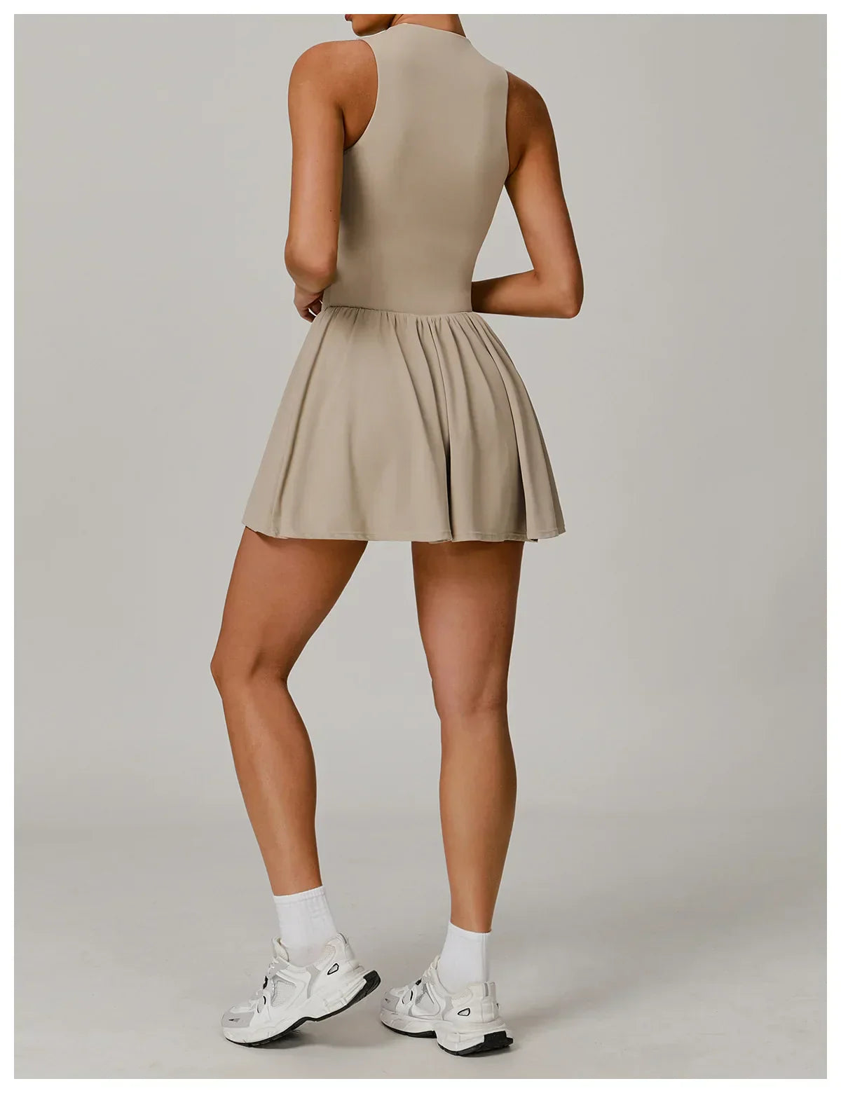 One-Piece Short Romper - Women's Yoga & Gym Jumpsuit