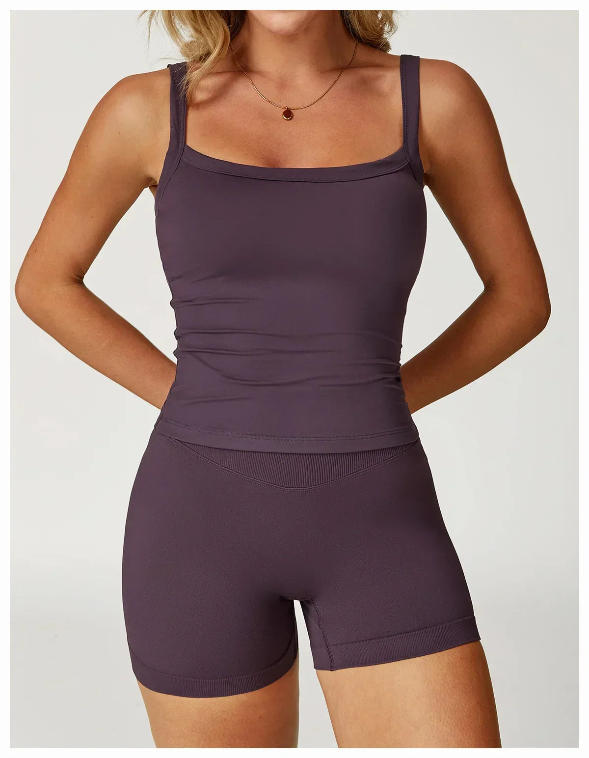 High-Impact Shockproof Sports Bra - Push-Up Crop Top