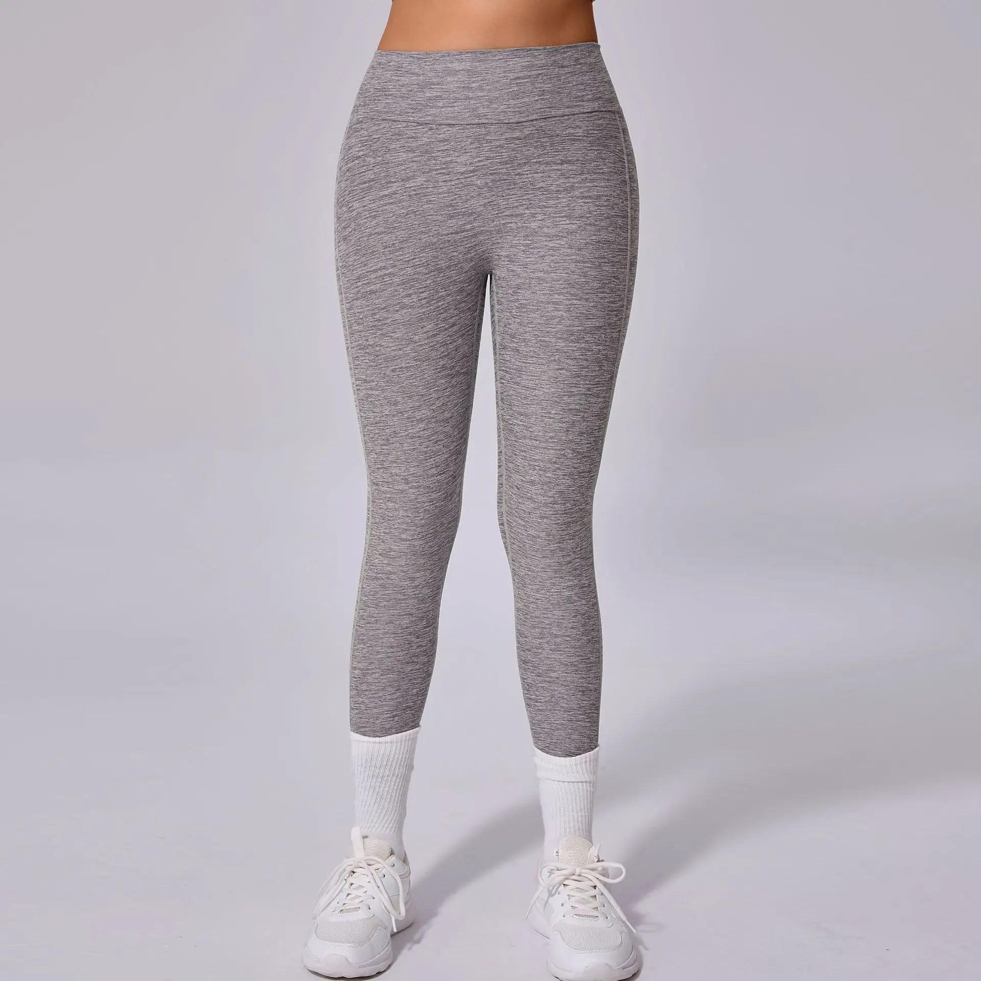 Breathable High-Waist Leggings - Women's Yoga & Running Tights