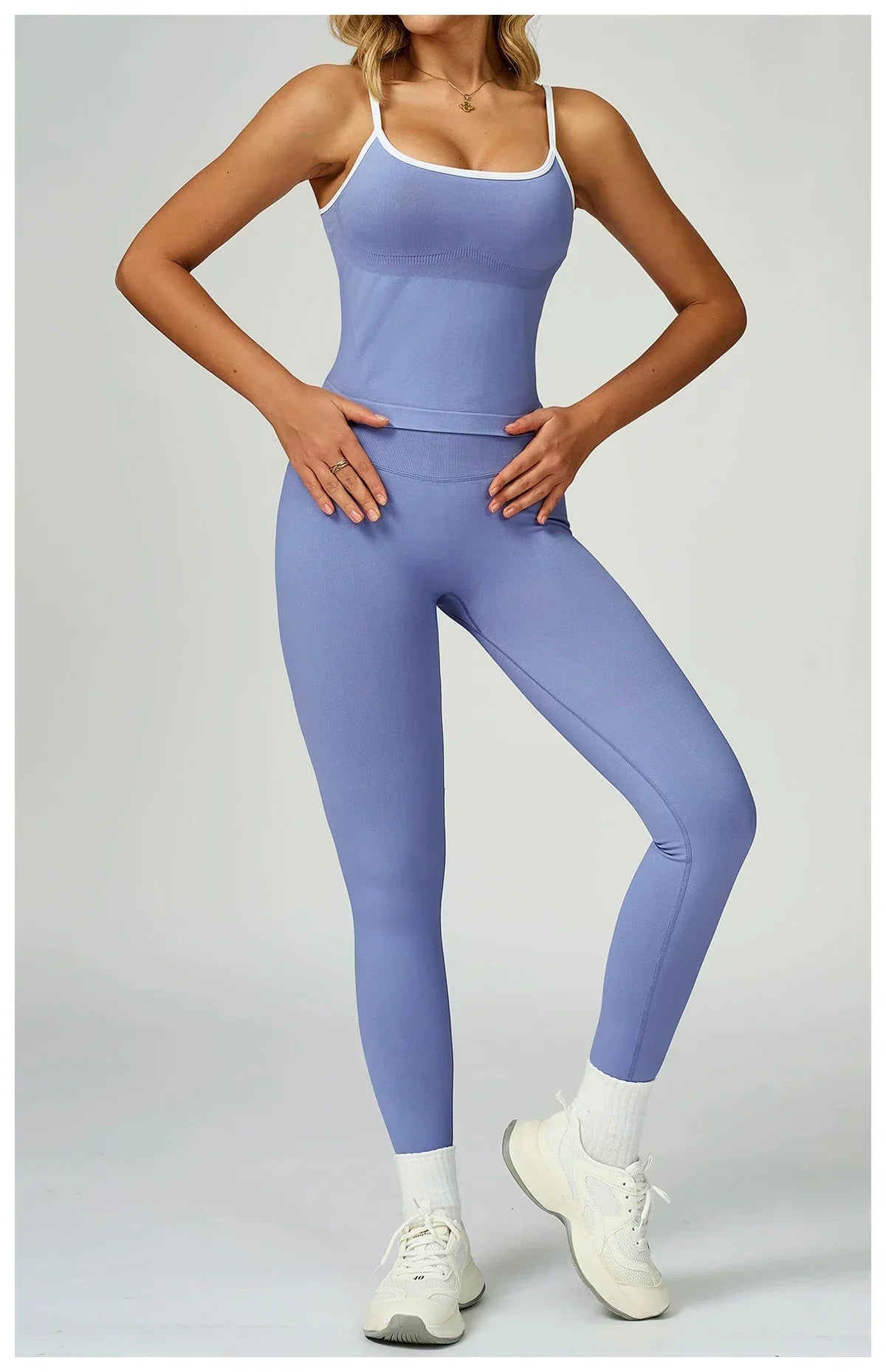 Seamless Padded Fitness Vest - Shockproof Pilates Bra