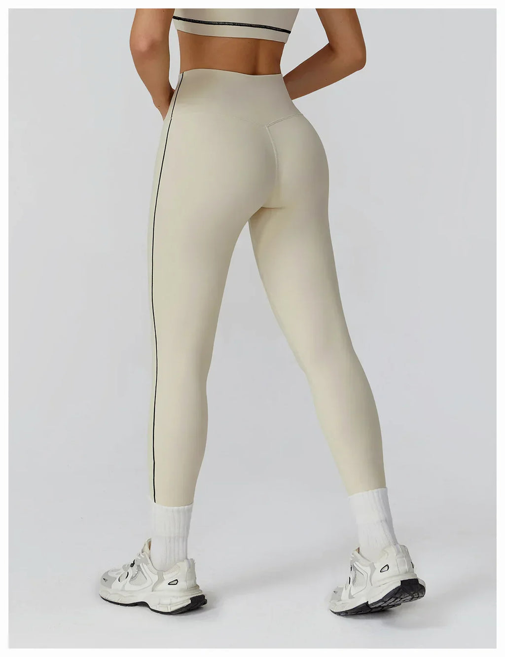High-Waist Breathable Leggings - Women's Yoga & Running Tights
