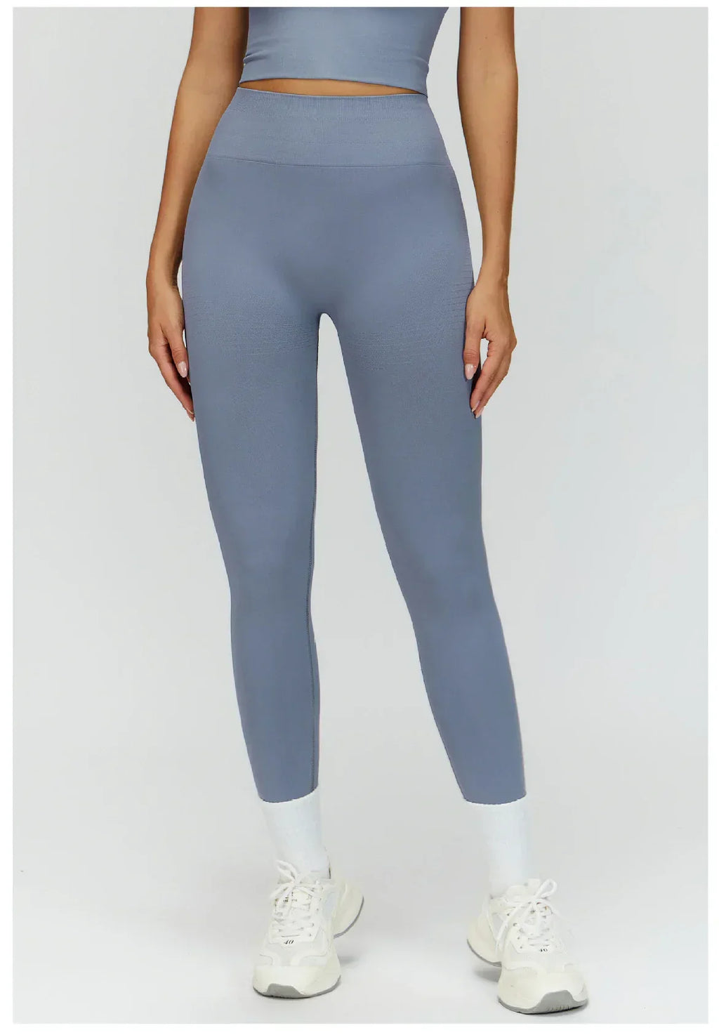 High-Waist Push-Up Leggings - Breathable Yoga & Running Tights