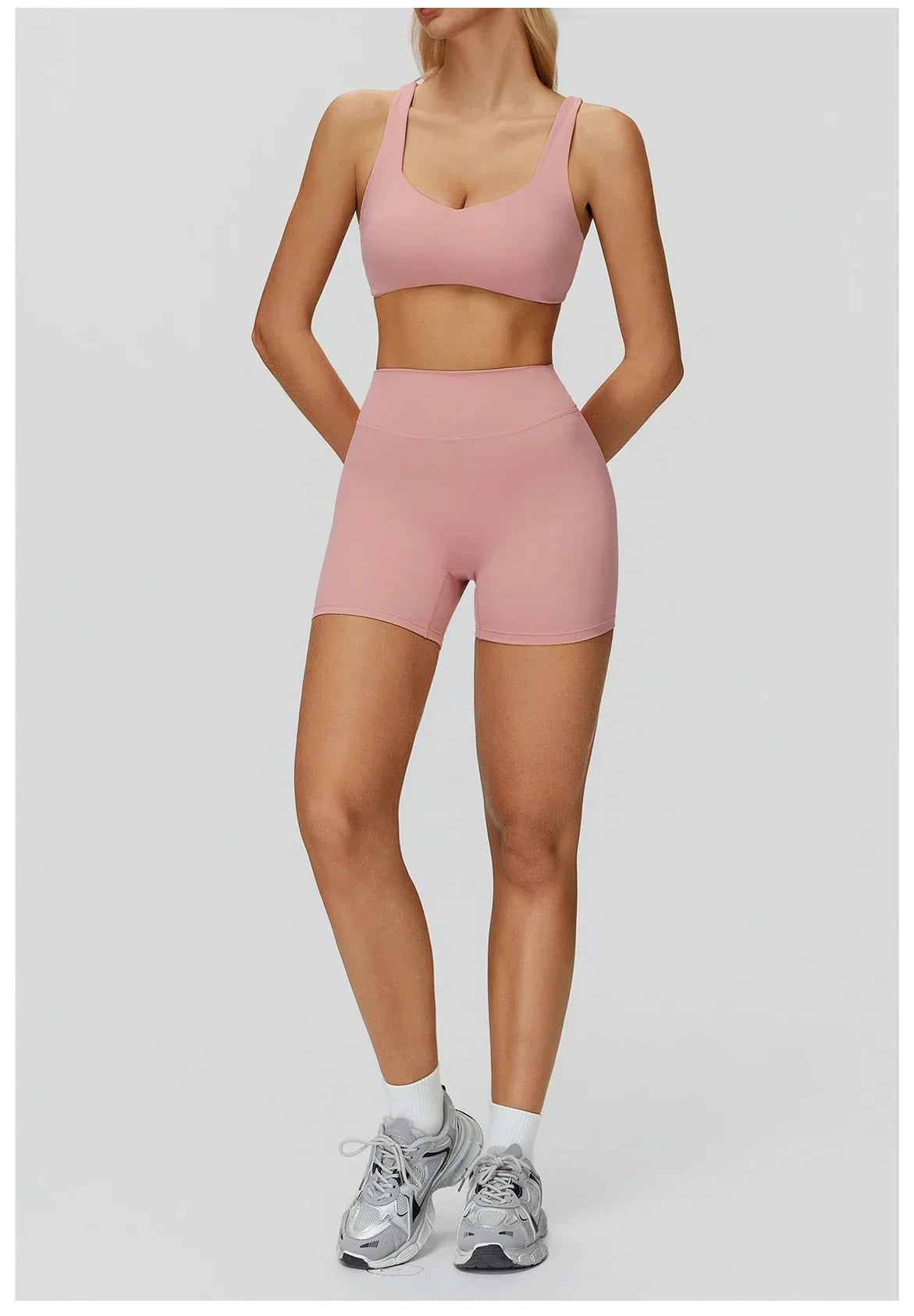 2-Piece Yoga Set - Women's Gym & Running Sportswear
