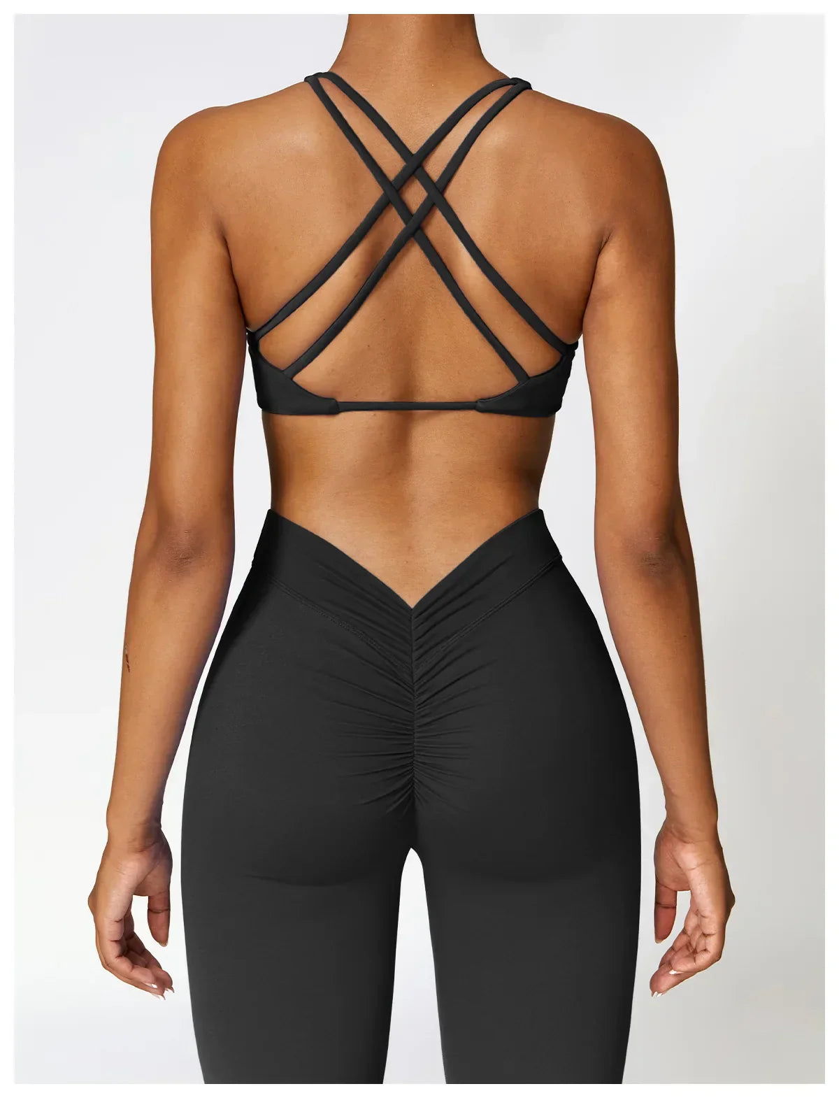 V-Hip Flare Yoga Pants - High-Waist Wide-Leg Leggings