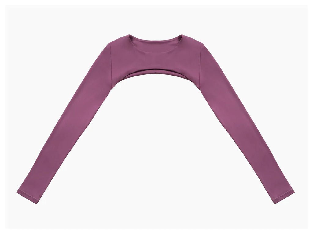 2/3-Piece Activewear Set - Leggings, Bra & Long Sleeve Top