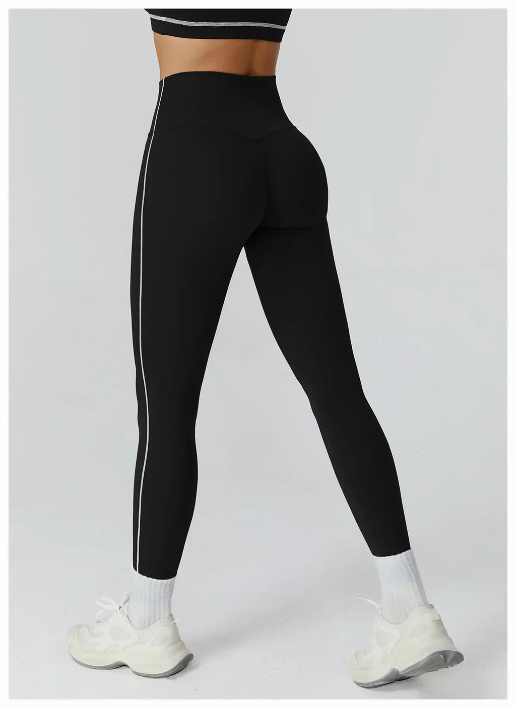High-Waist Breathable Leggings - Women's Yoga & Running Tights