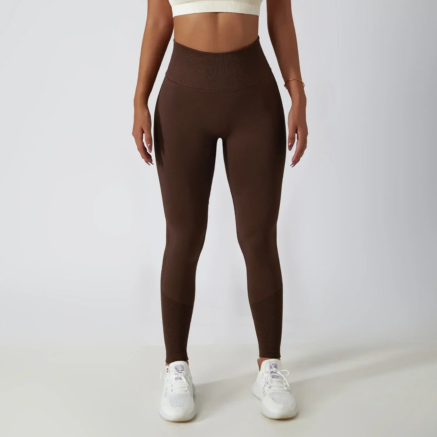 Seamless Scrunch-Butt Leggings - High-Waist Push-Up Yoga Pants