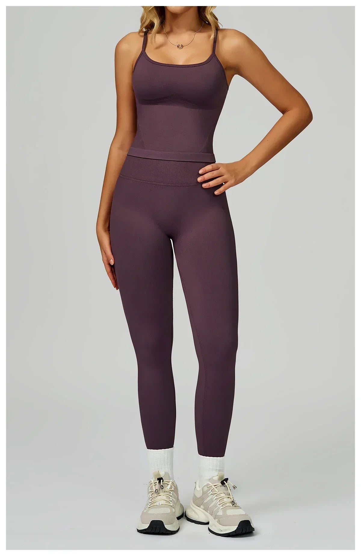 Seamless Padded Fitness Vest - Shockproof Pilates Bra
