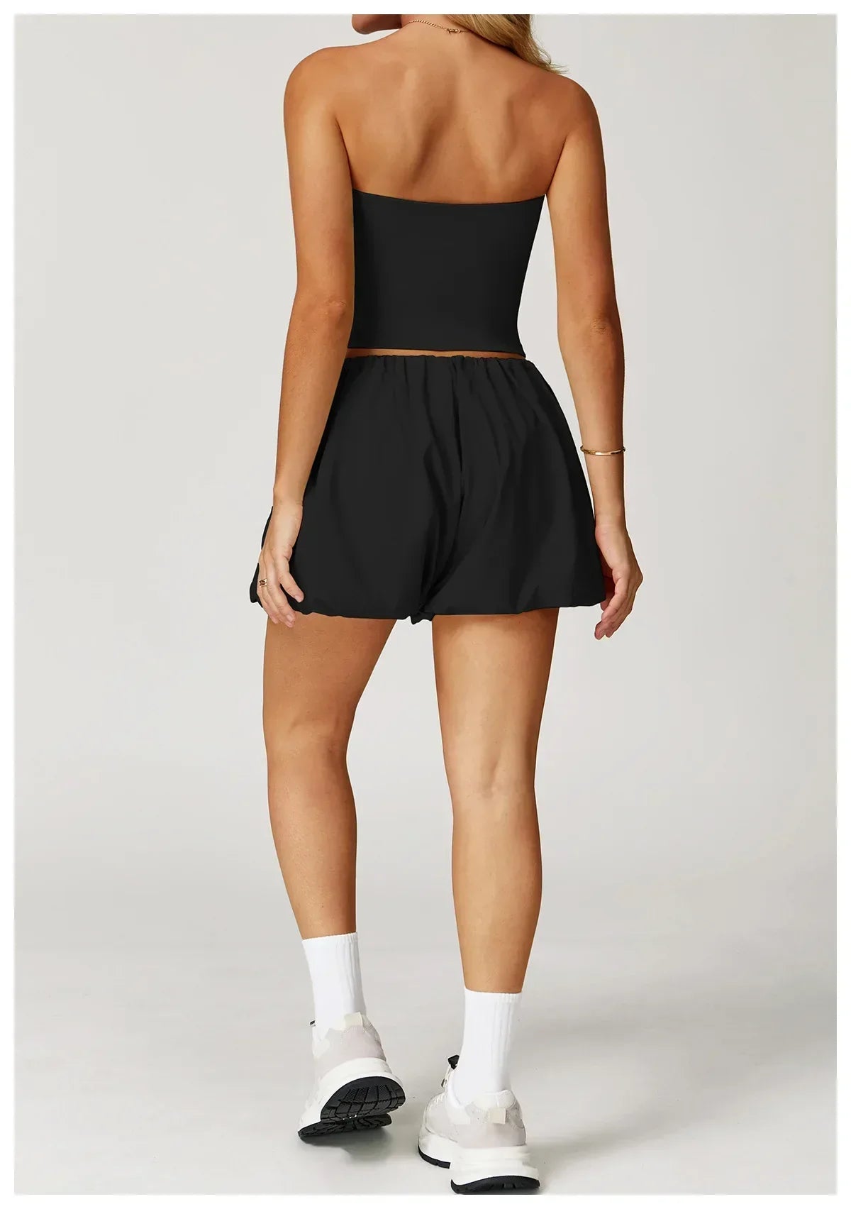 2/3-Piece Yoga Set - Jacket, Bra & Shorts Tracksuit