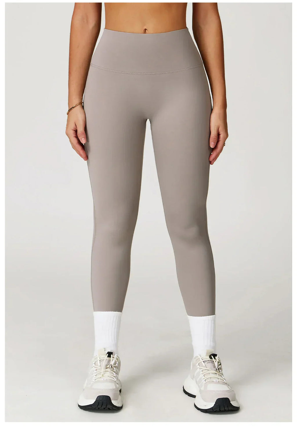 High-Waist Yoga Leggings - Breathable Running Tights