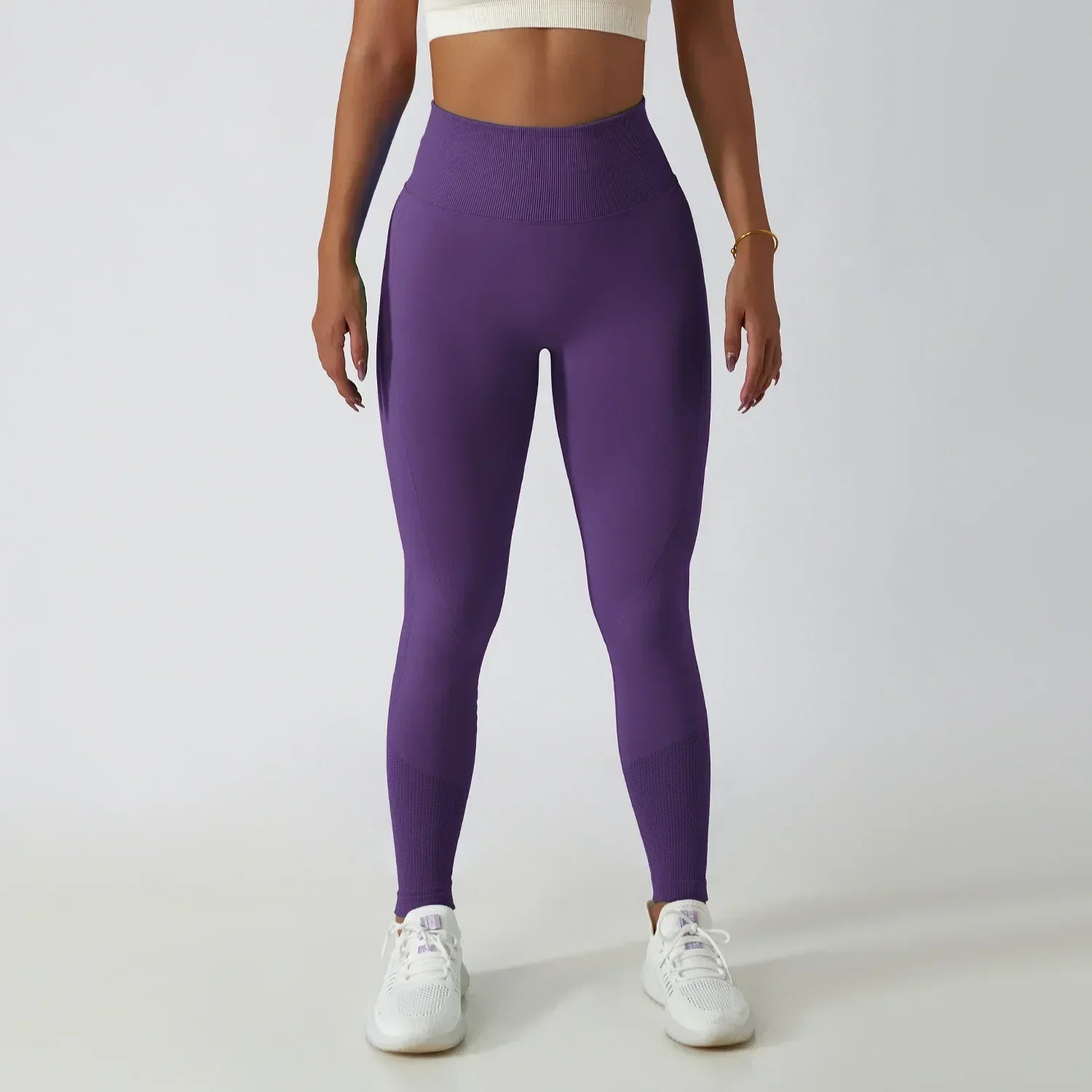 Seamless Scrunch-Butt Leggings - High-Waist Push-Up Yoga Pants