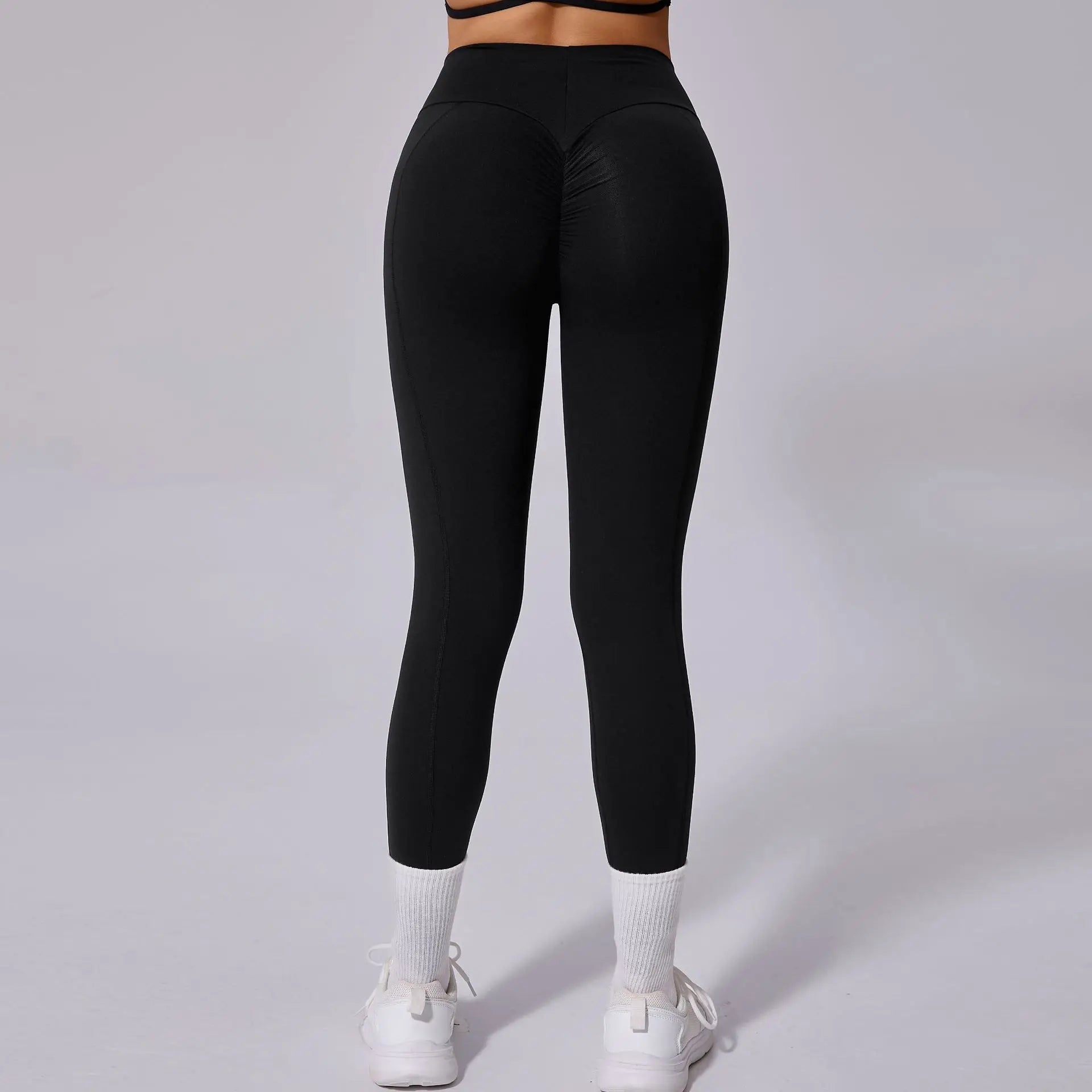 Breathable High-Waist Leggings - Women's Yoga & Running Tights