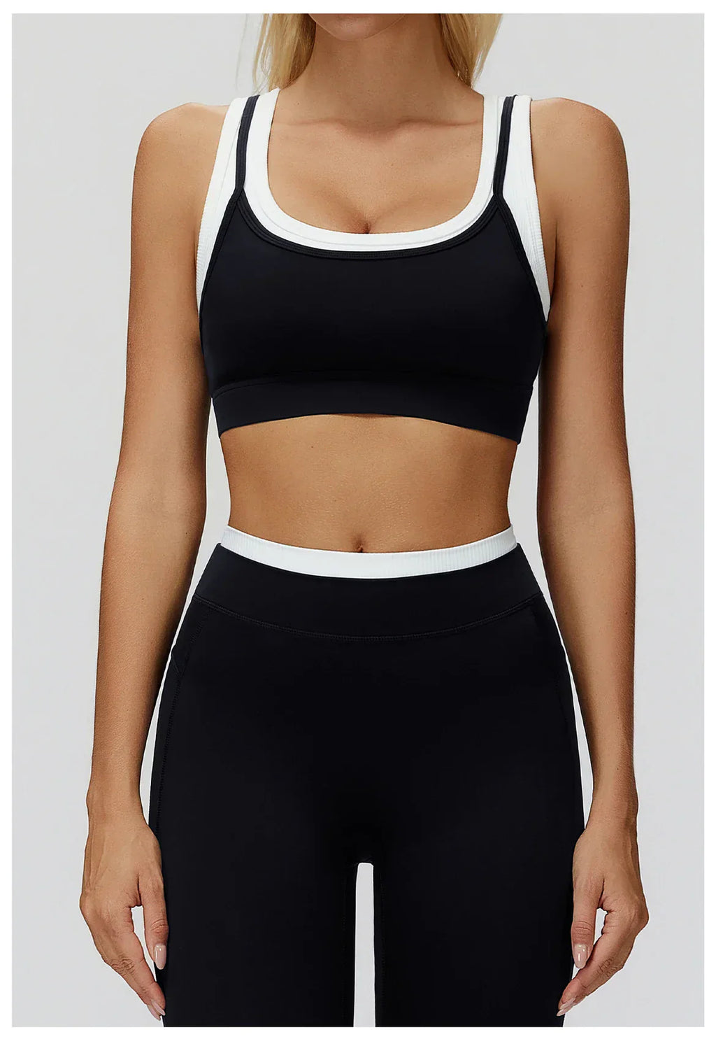 Shockproof Push-Up Sports Bra - Breathable Running Vest
