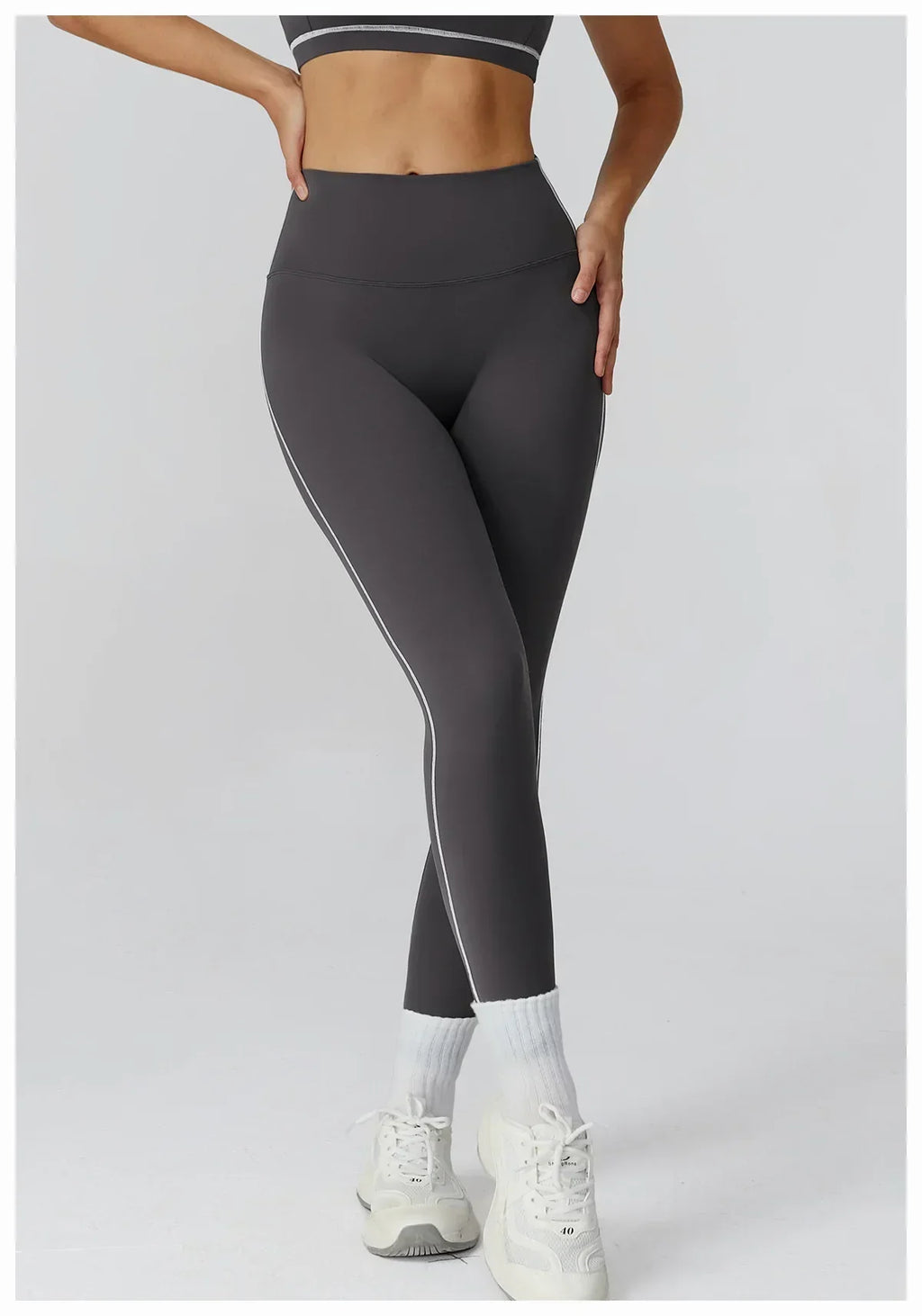 High-Waist Breathable Leggings - Women's Yoga & Running Tights
