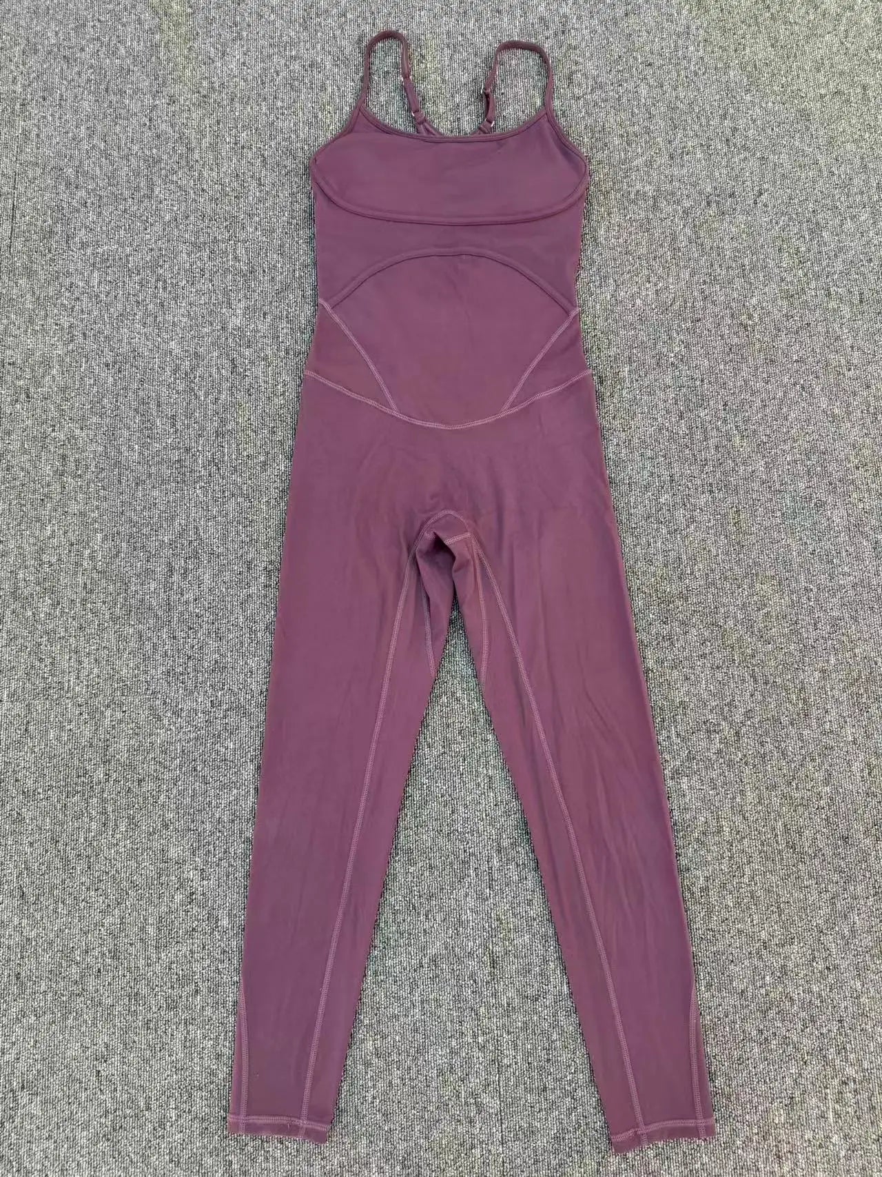 Scrunch Backless Romper - Women's One-Piece Yoga Jumpsuit