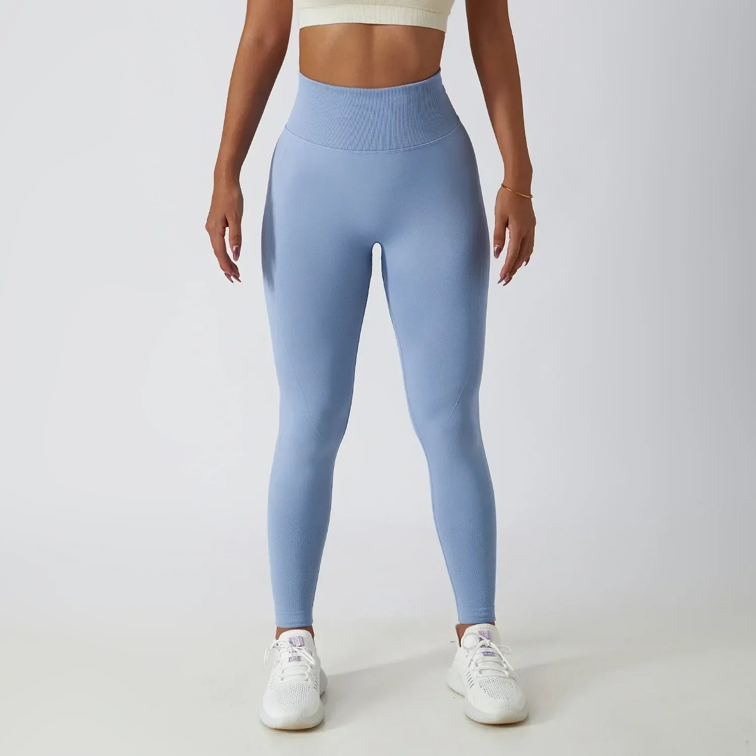 Seamless Scrunch-Butt Leggings - High-Waist Push-Up Yoga Pants